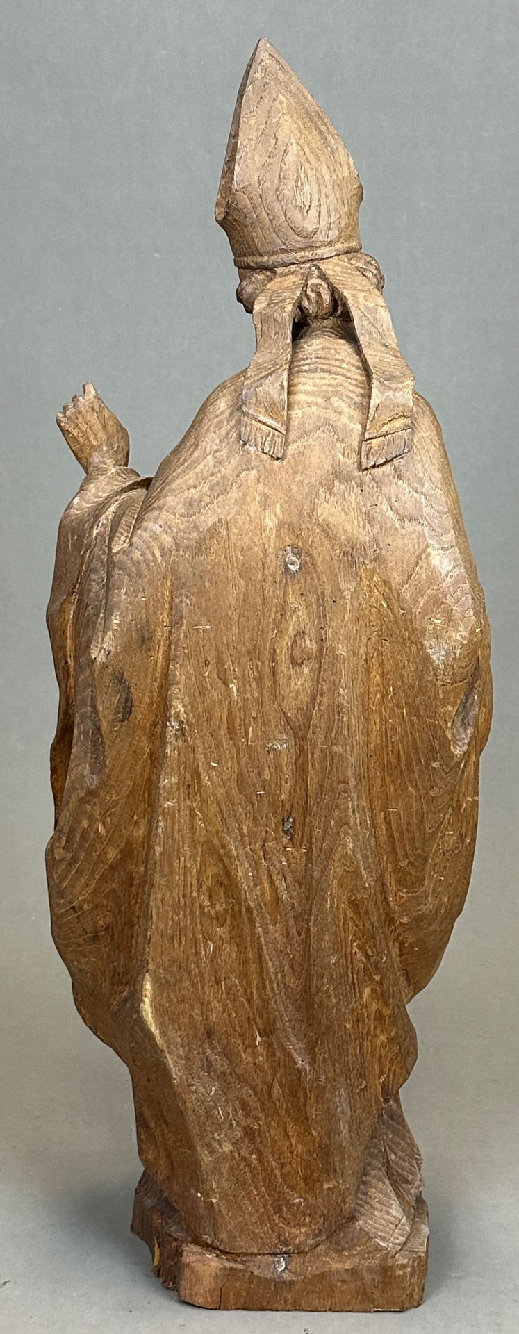 Florian SENONER (XX). Wooden figure. St Urban. Around 1900. Germany. - Image 3 of 9