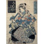 Keisai EISEN (1791 - 1848). Zwei Geishas.