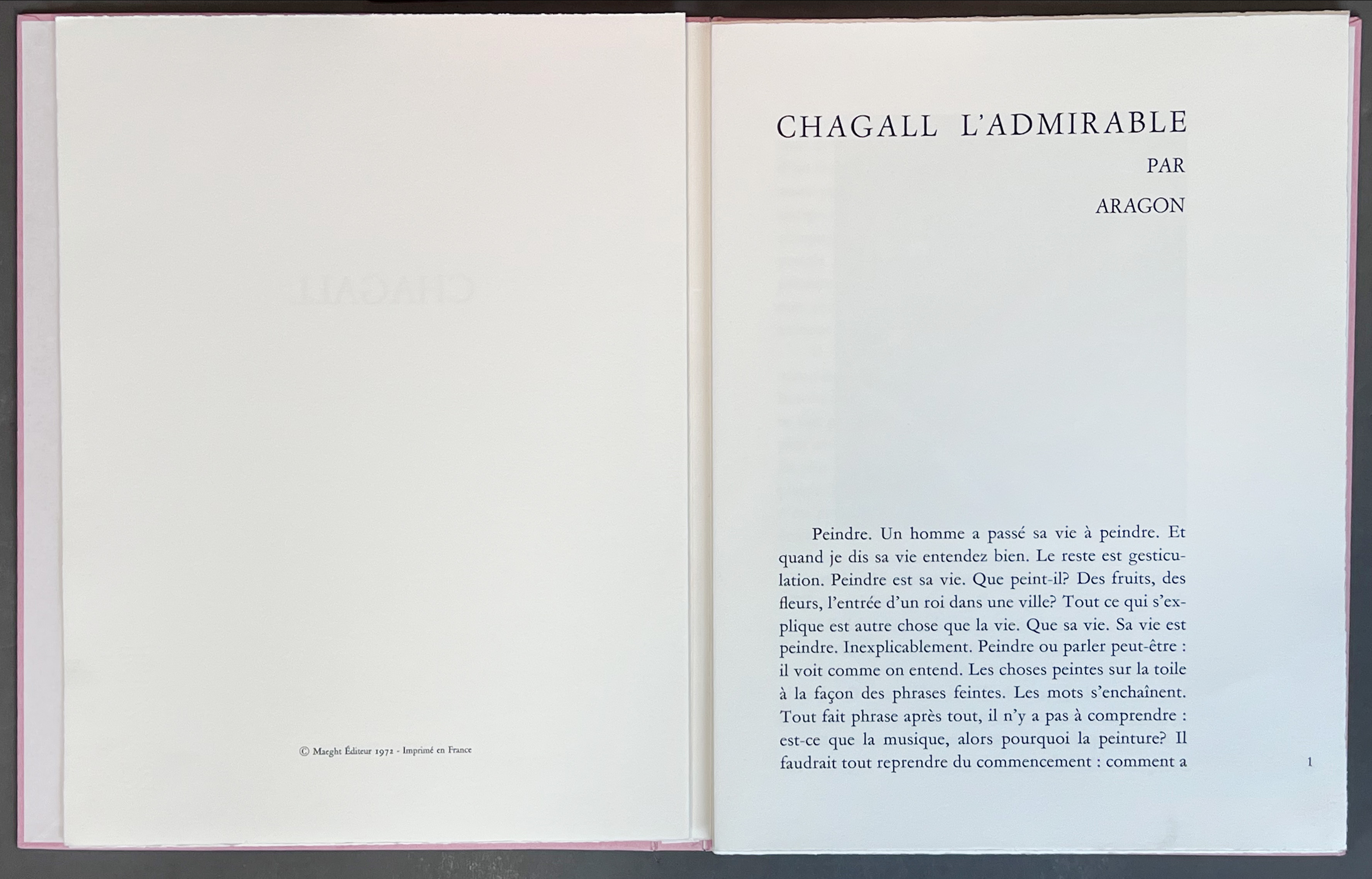 Derrière le Miroir. CHAGALL. Art magazine. Published by Maeght Éditeur. 1972. - Image 4 of 9