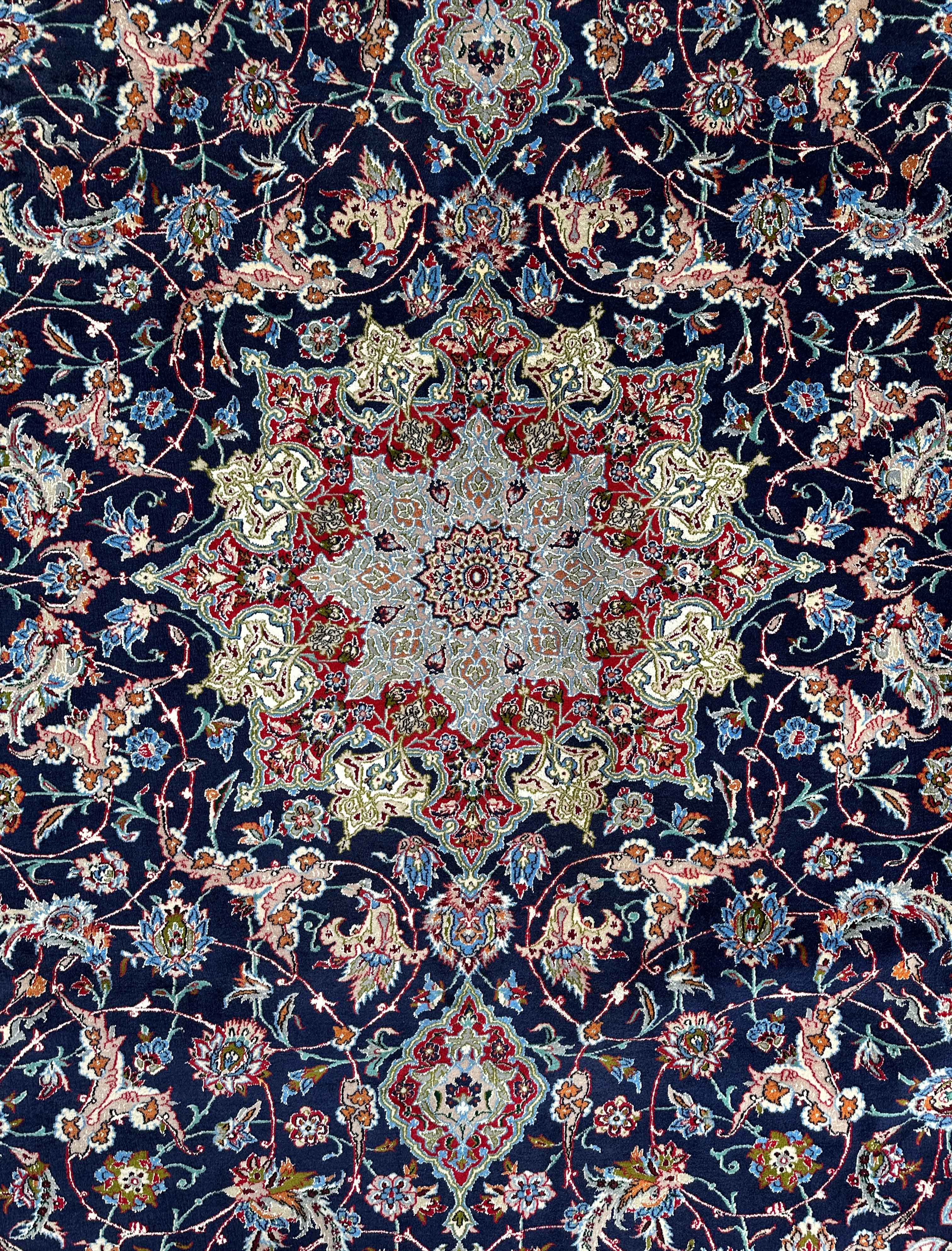 Isfahan. Oriental carpet. 20th century. - Image 6 of 13