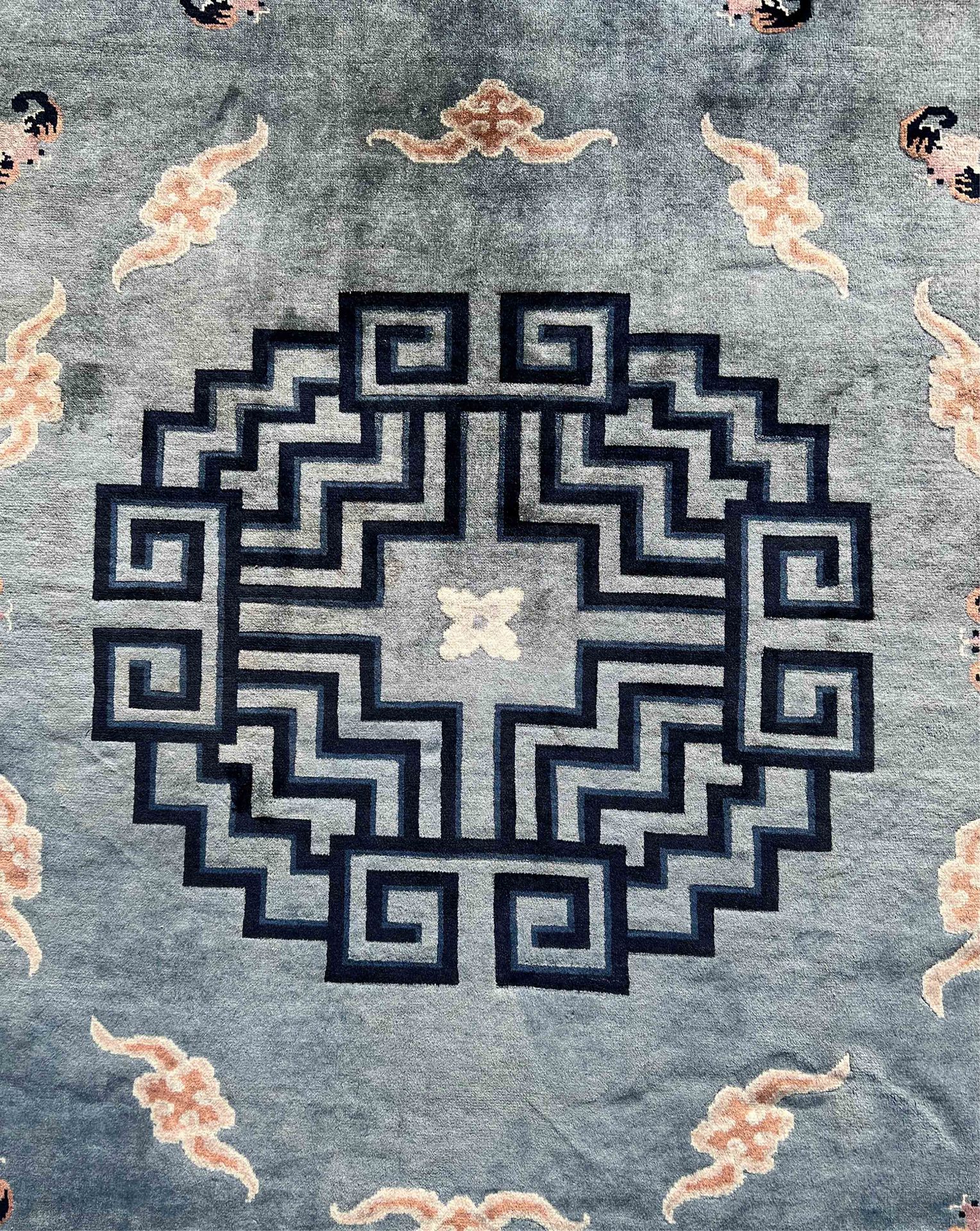 China Teppich. 2. Hälfte 20. Jahrhundert. - Bild 6 aus 20