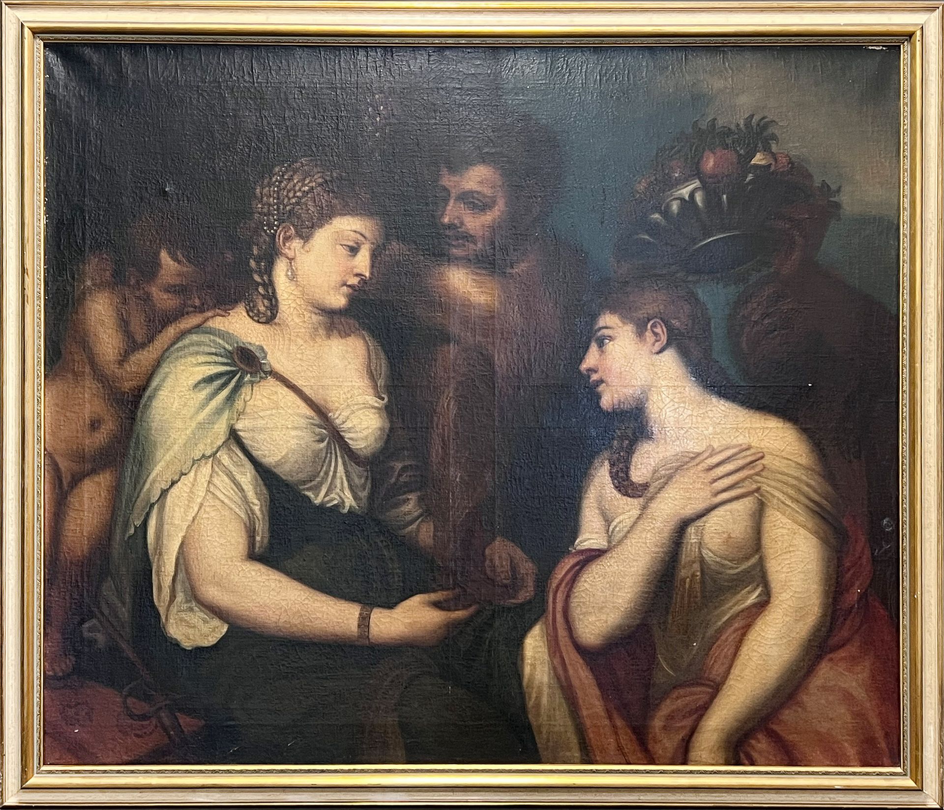 TIZIANO VECELLIO, gen. TIZIAN (1485 - 1576) Kopie nach. "Venus, Bacchus und Ceres." - Bild 2 aus 17
