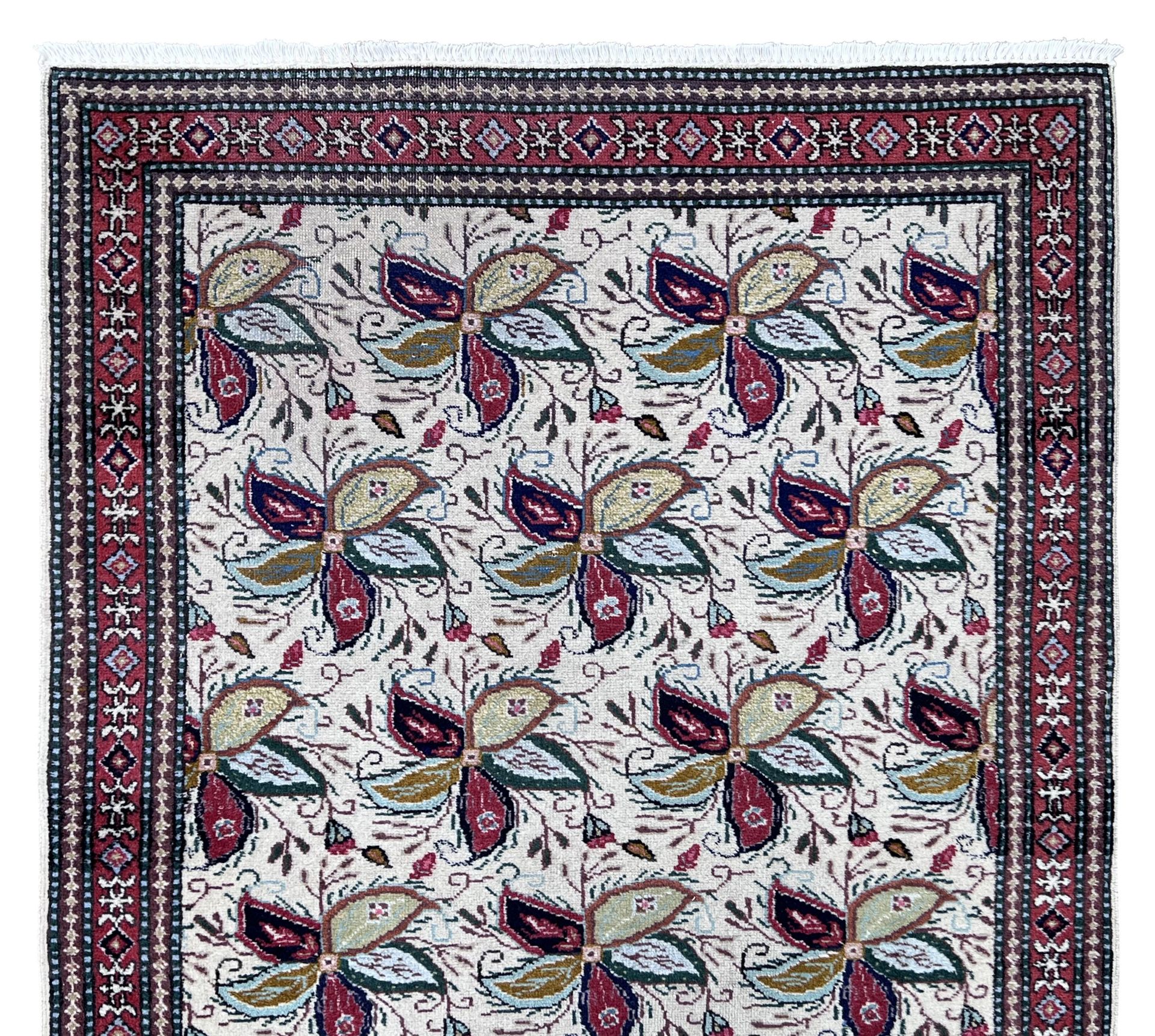 Tabriz. Oriental carpet. Circa 1960. - Image 2 of 6
