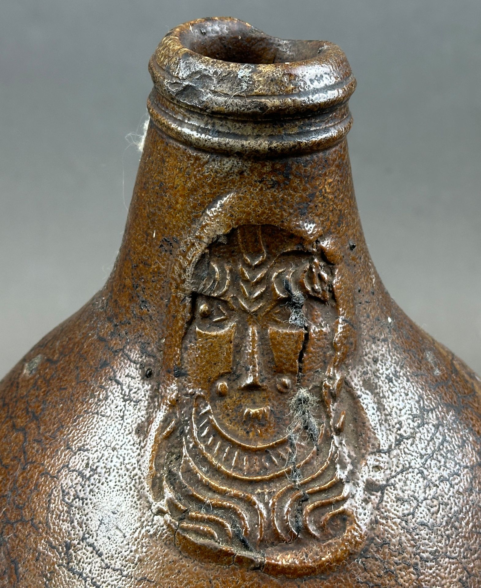 Large Bartmann jug. Frechen. 17th/18th century. - Image 6 of 9