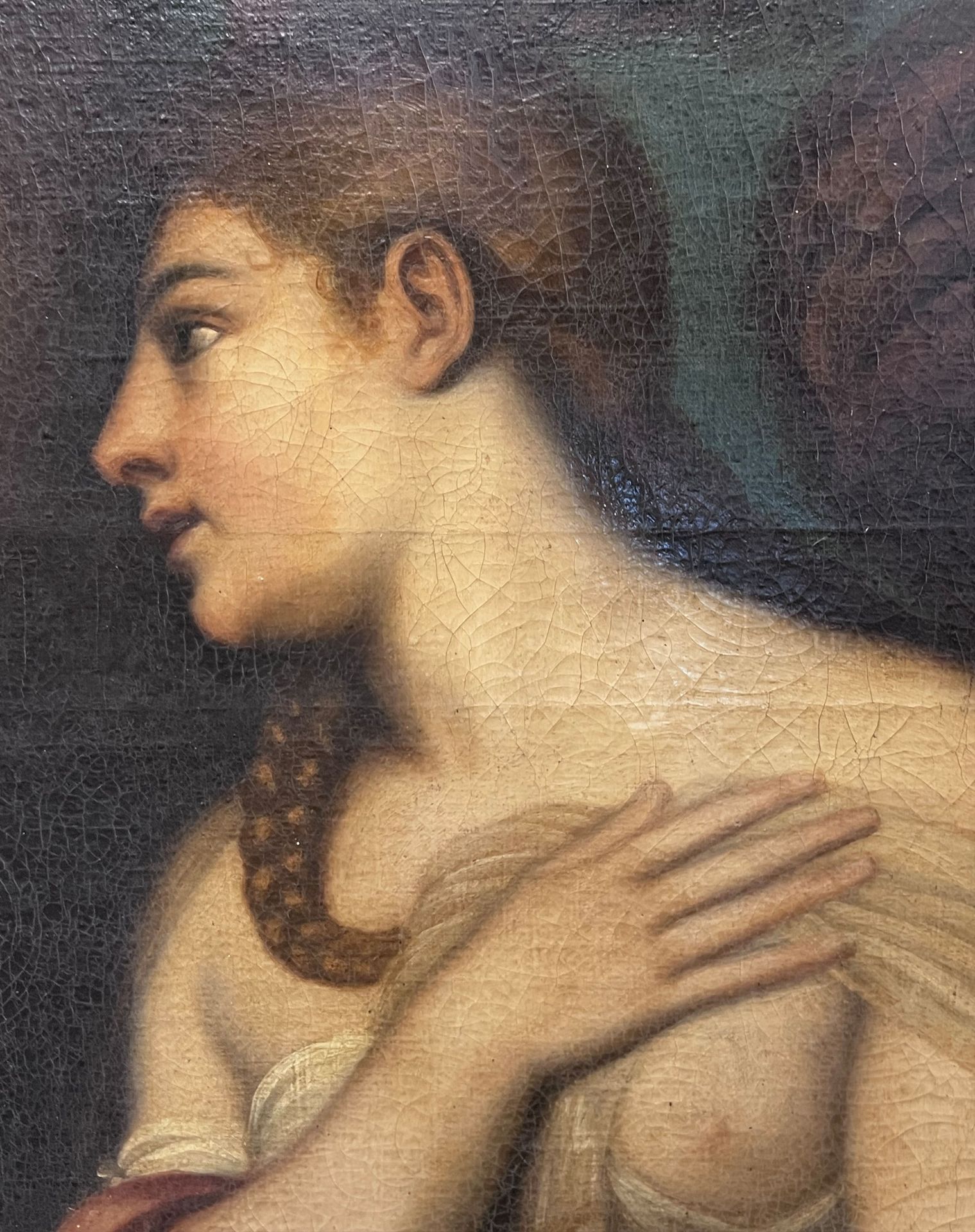 TIZIANO VECELLIO, gen. TIZIAN (1485 - 1576) Kopie nach. "Venus, Bacchus und Ceres." - Bild 8 aus 17