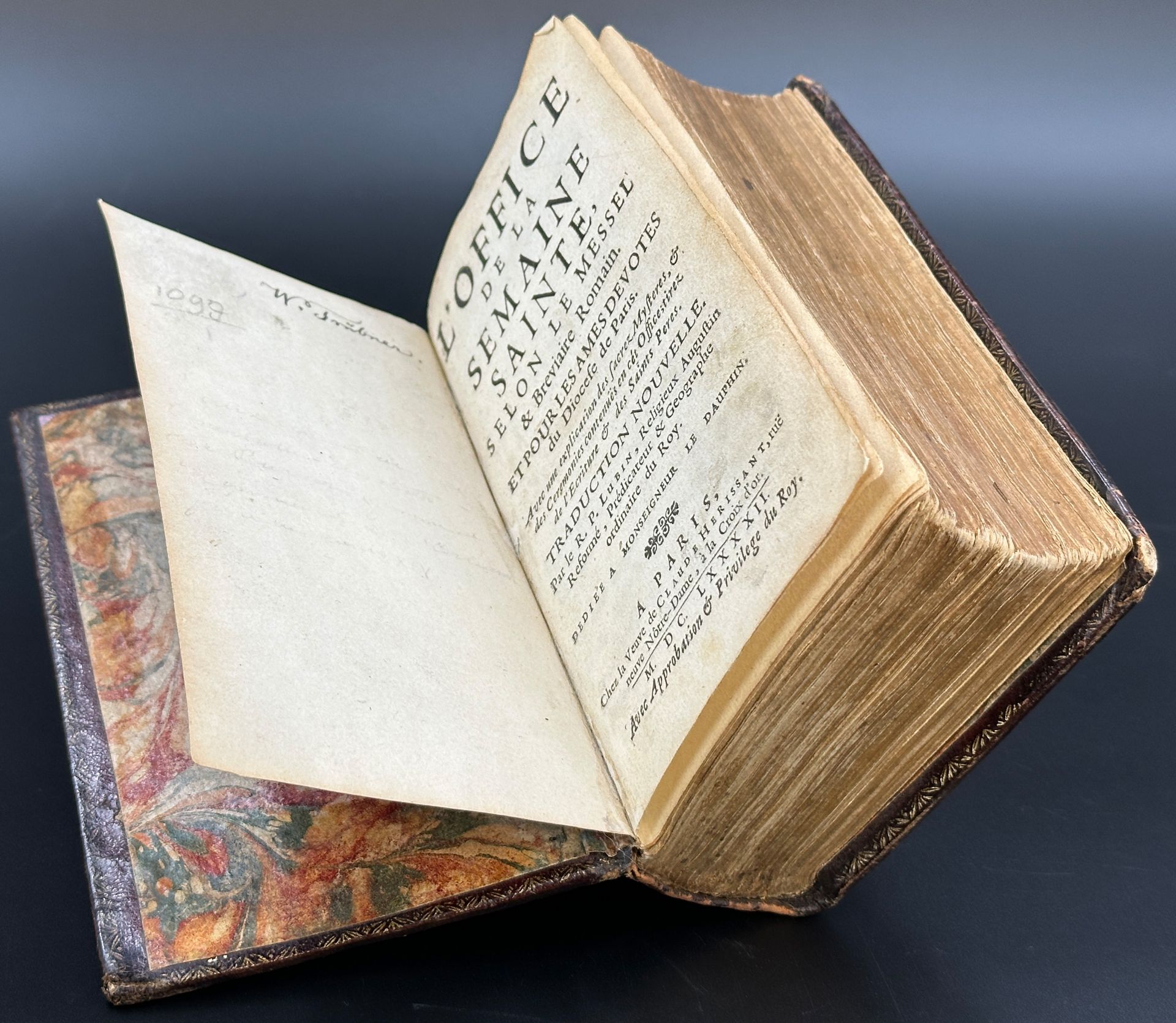Gebetsbuch. Wohl aus dem Haushalt von Liselotte von der Pfalz. 1692. - Bild 2 aus 22