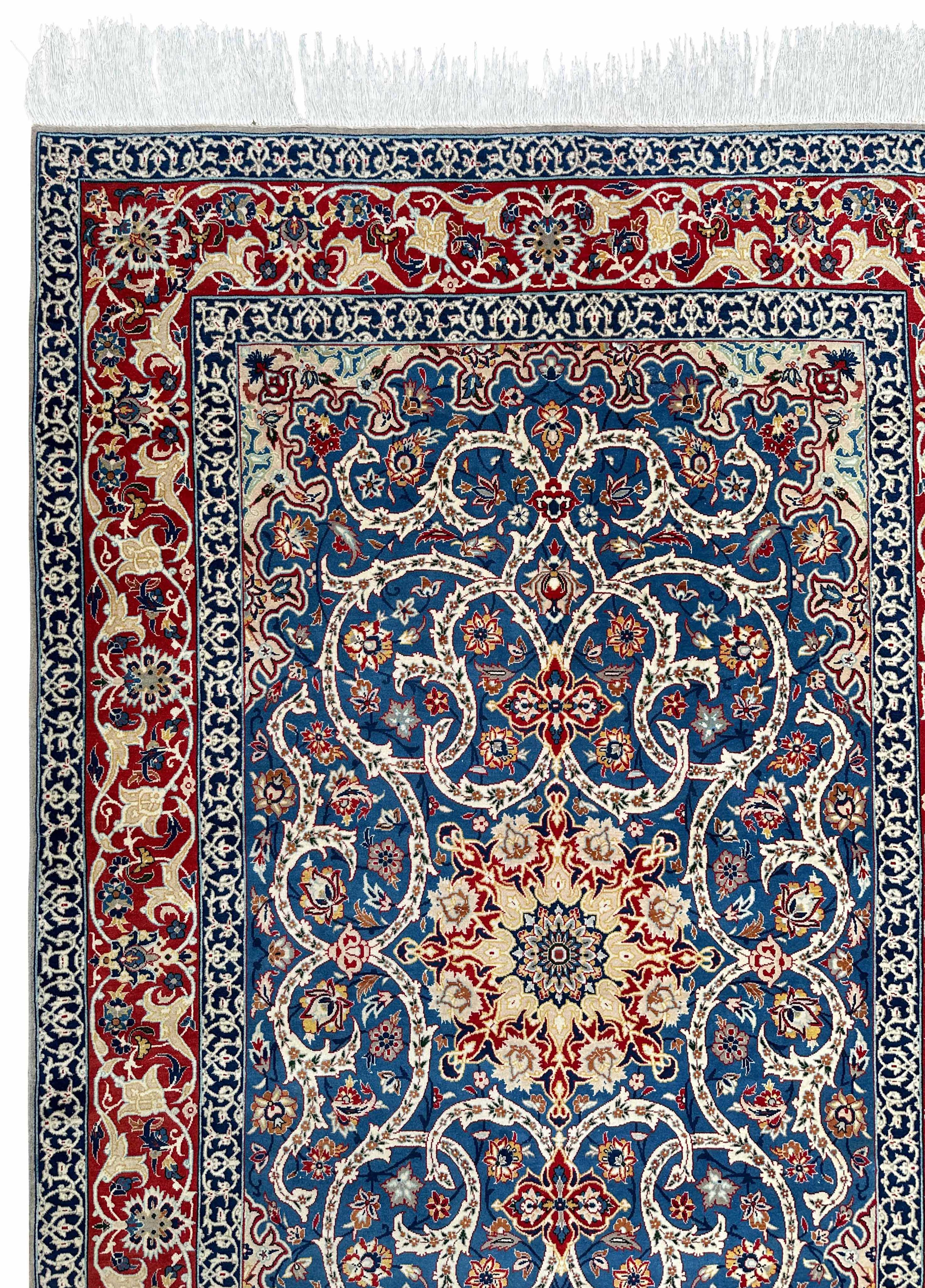 Isfahan. Oriental carpet. - Image 4 of 7
