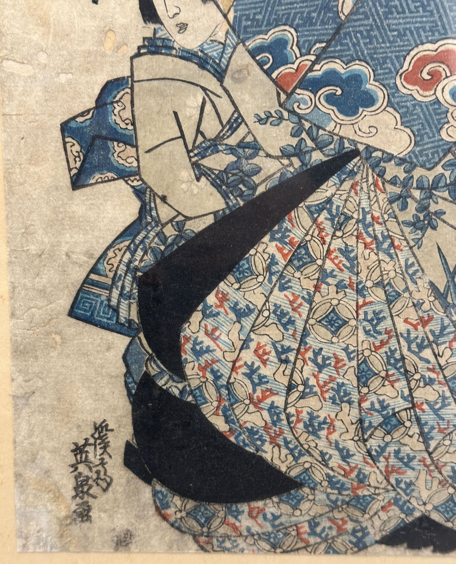 Keisai EISEN (1791 - 1848). Zwei Geishas. - Bild 5 aus 12