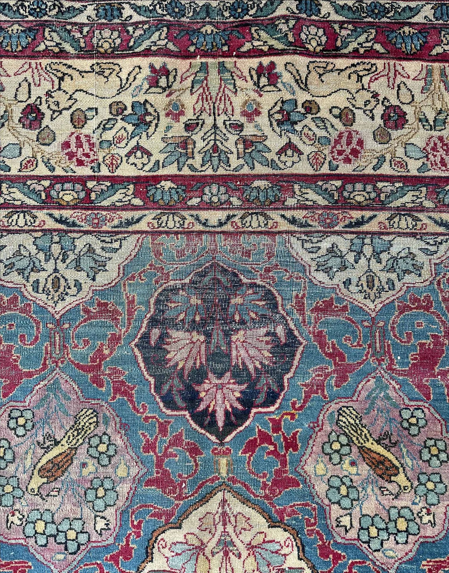 Kirman. Oriental carpet. Around 1900. - Image 7 of 10