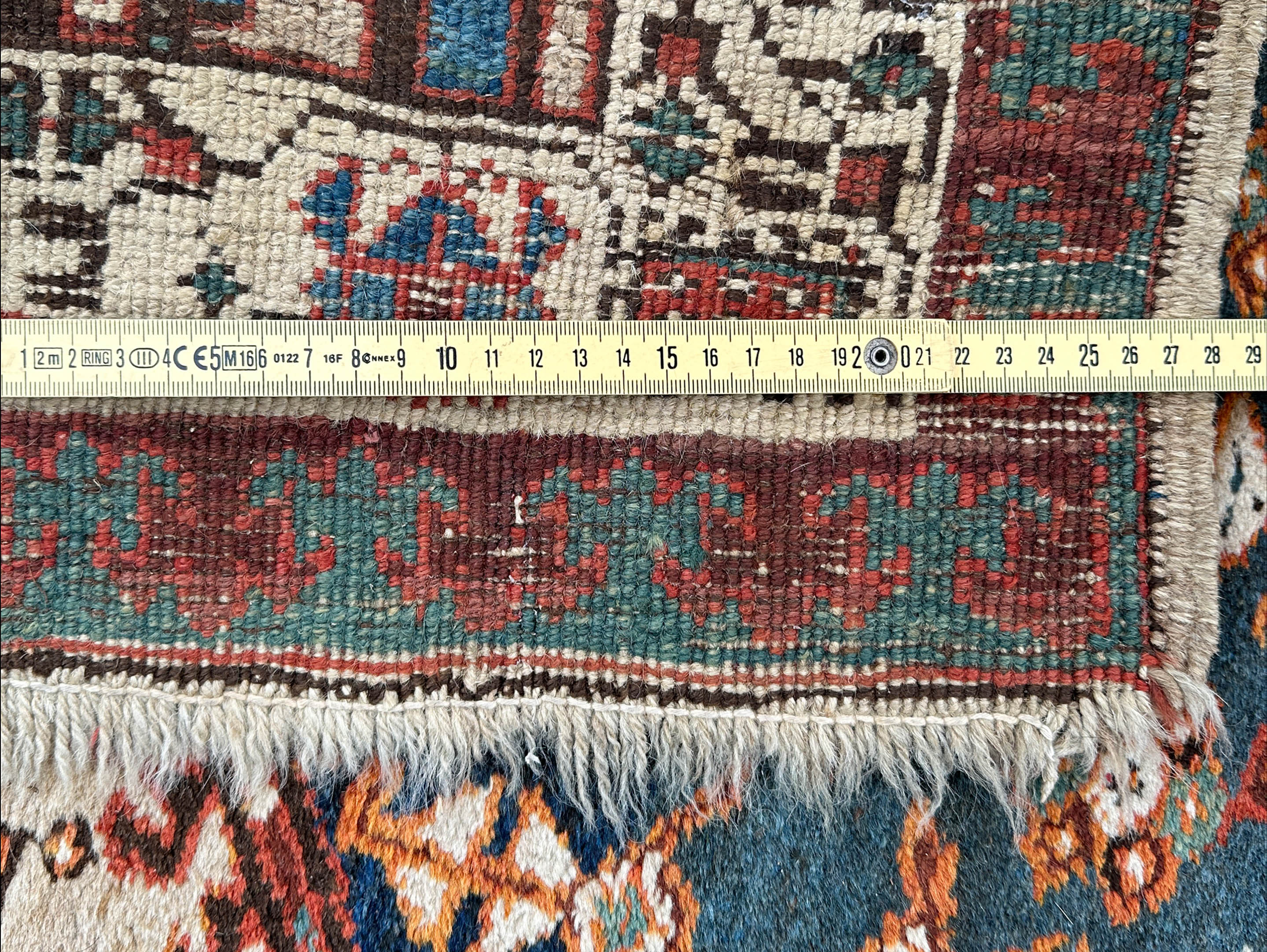 Sarab. oriental carpet. Circa 1900, signed and dated. - Image 10 of 10