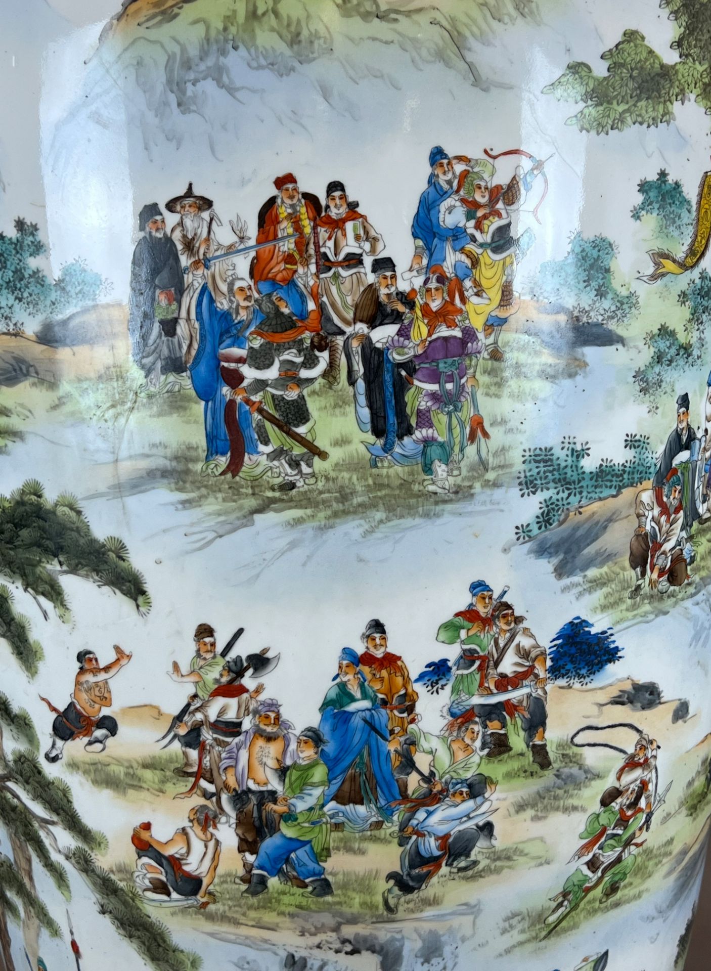 Große Bodenvase. China. 20. Jahrhundert. - Bild 3 aus 20