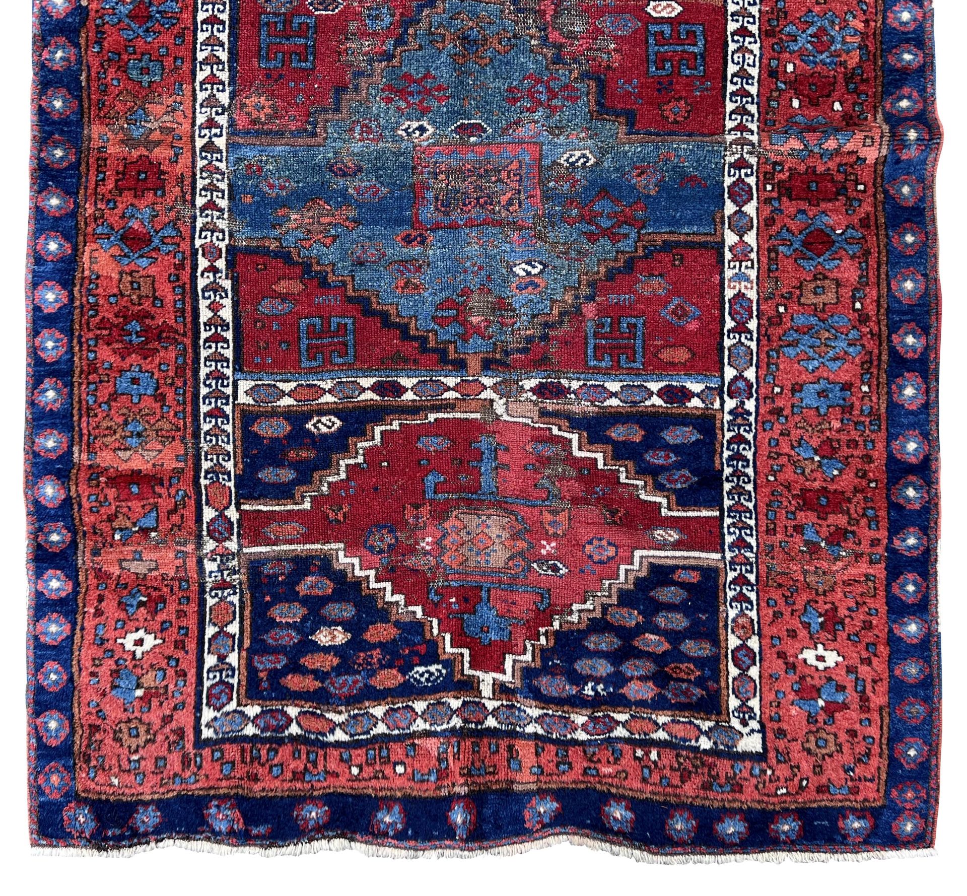 Yuruk Turkey. Oriental carpet. Over 100 years old. - Image 4 of 10