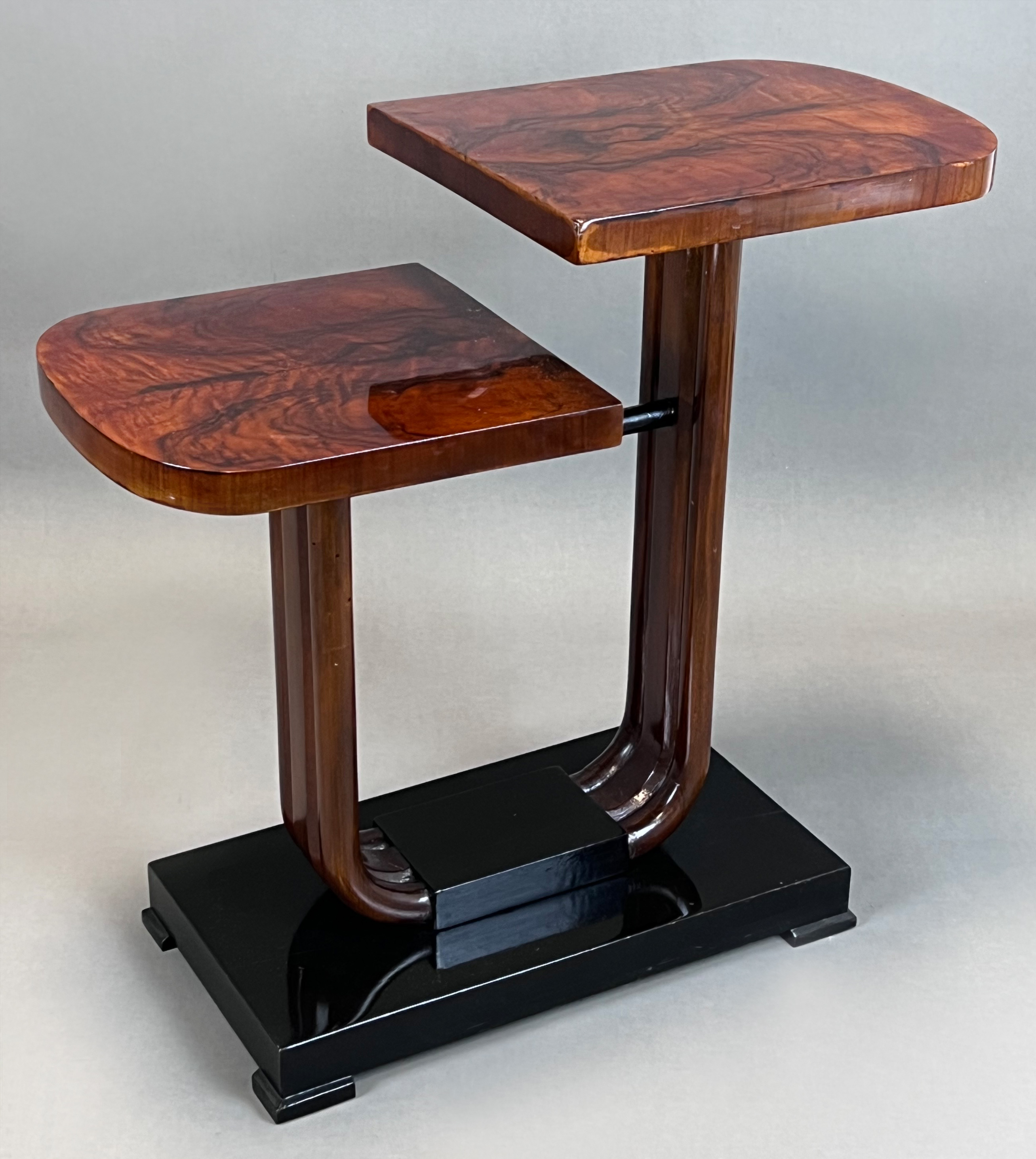 Two-tier side table. France. Art deco. - Image 3 of 15