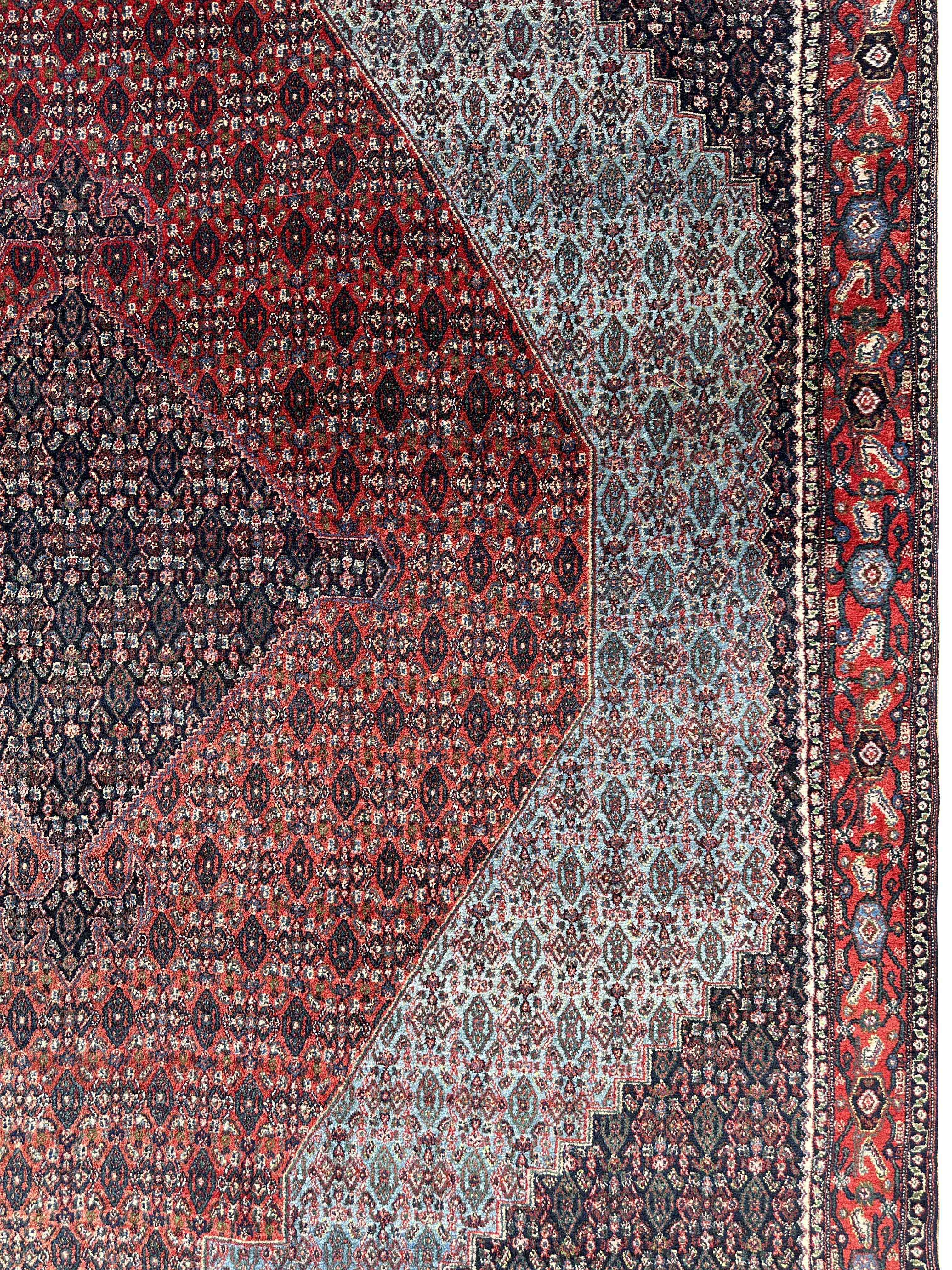 Senneh. Workshop carpet. Circa 1930. - Image 6 of 10