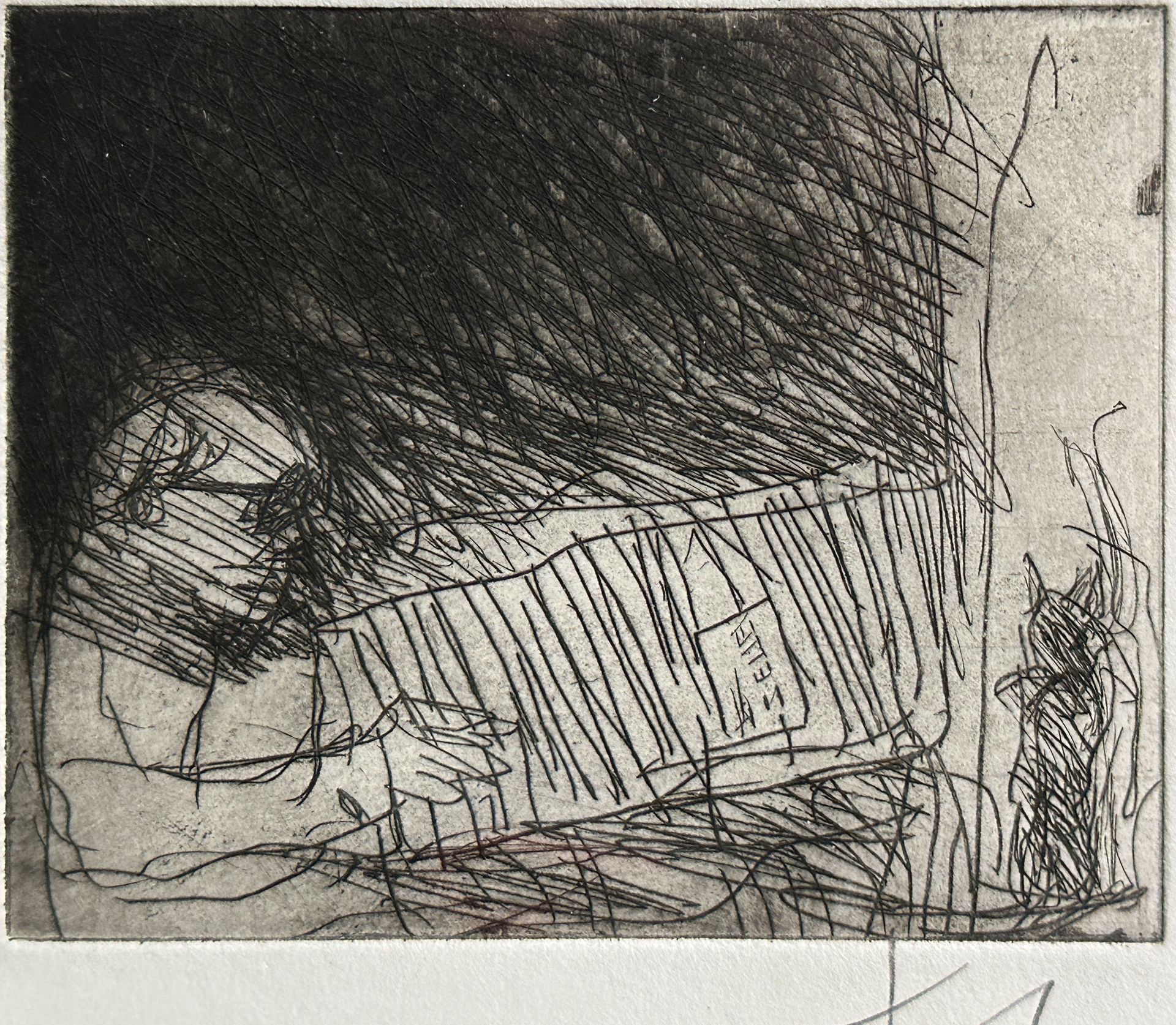 Klaus FUSSMANN (1938). 4 etchings. - Image 4 of 11