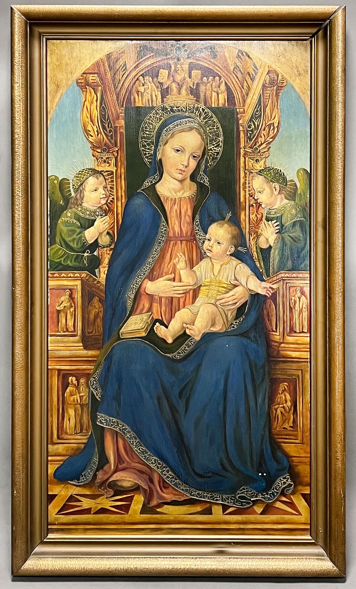 UNSIGNIERT (XX). Madonna mit Jesus Kind. Wohl 19. Jahrhundert. Italien. - Bild 2 aus 12