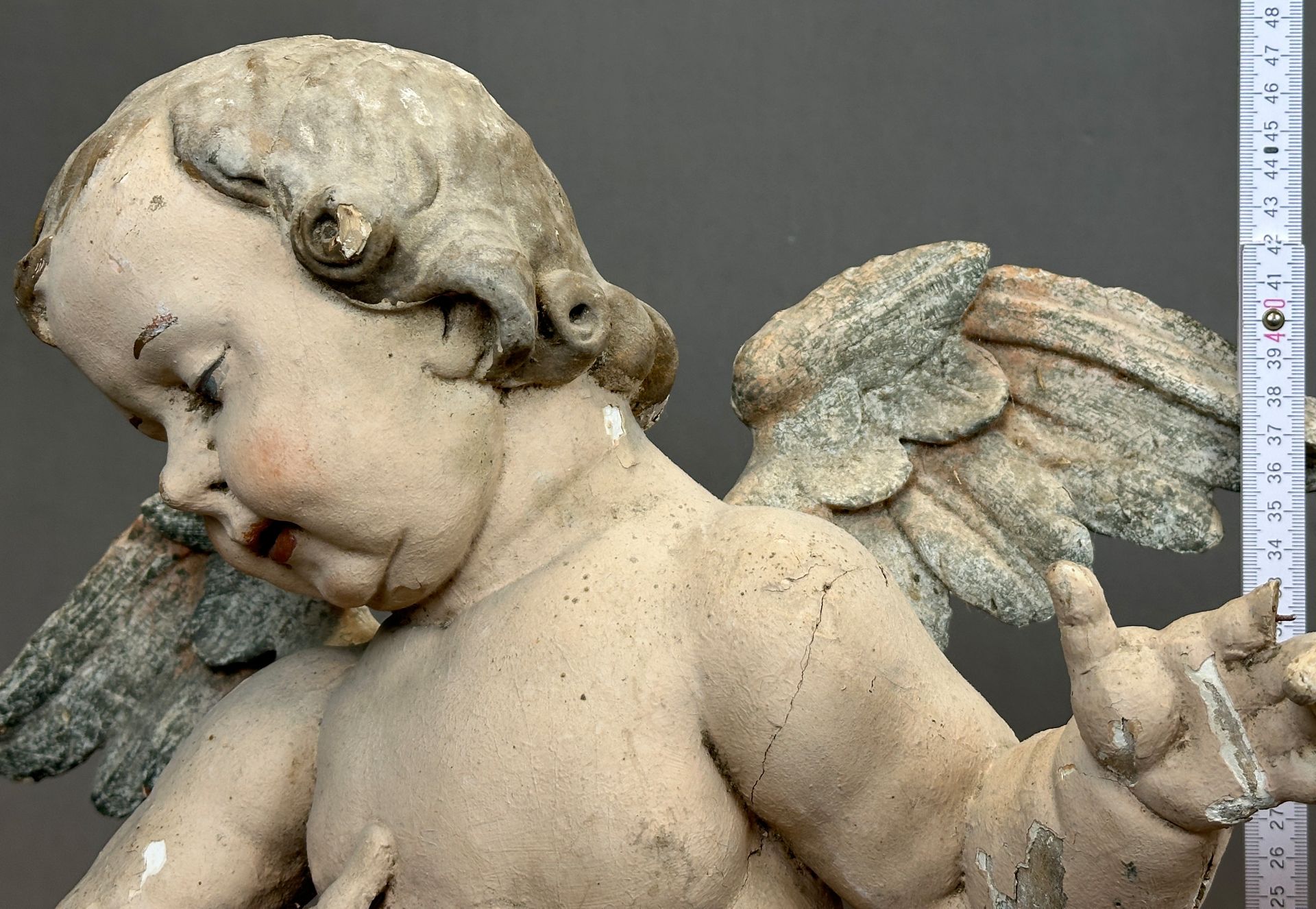 Two baroque putti. Wood. - Image 20 of 20