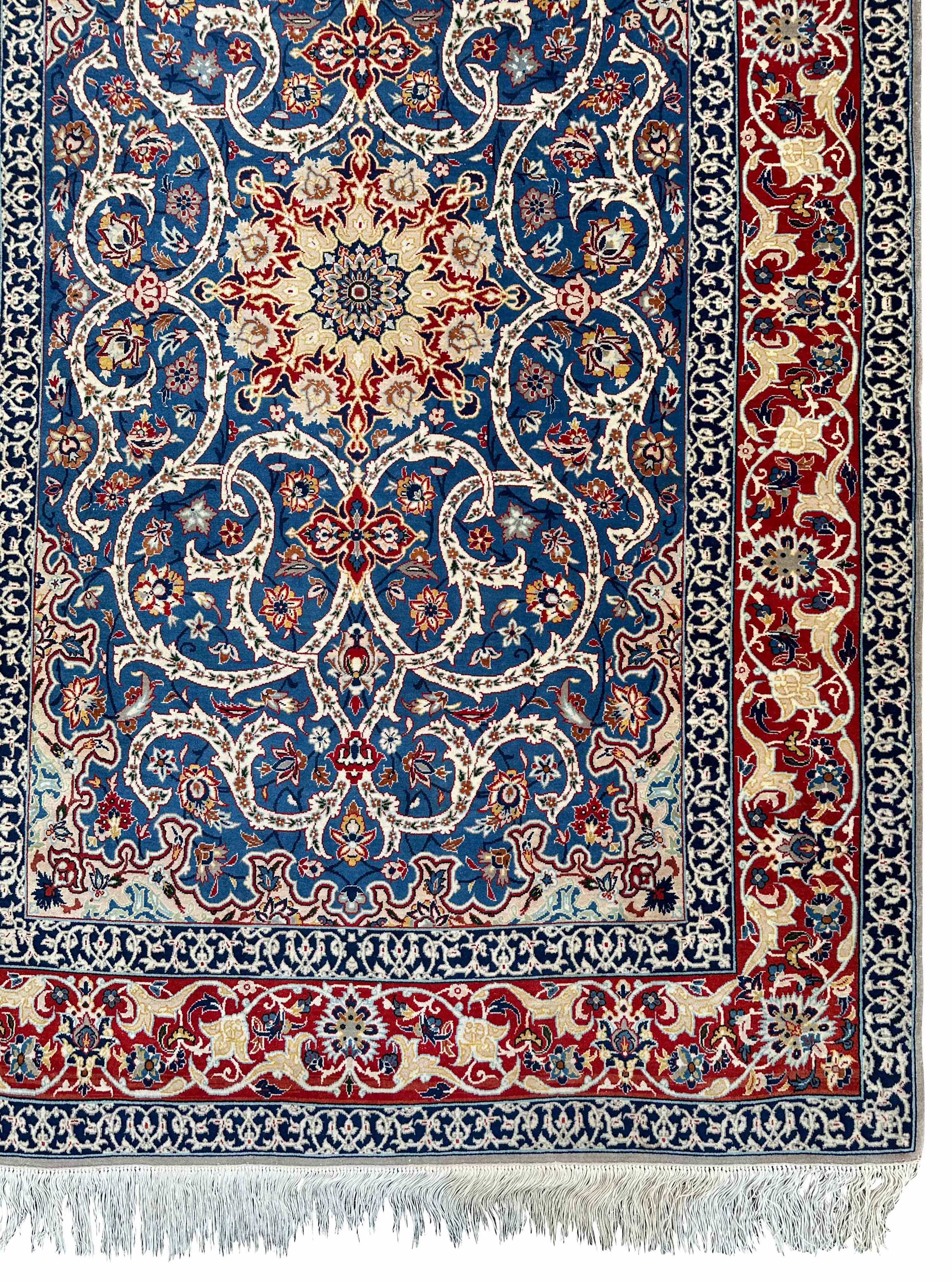 Isfahan. Oriental carpet. - Image 3 of 7