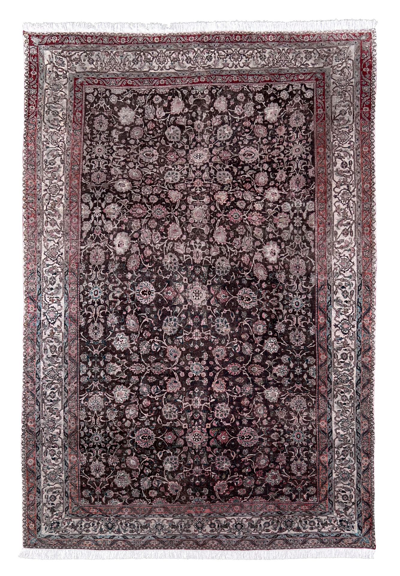 Decorative rug. Antique. Around 1900.