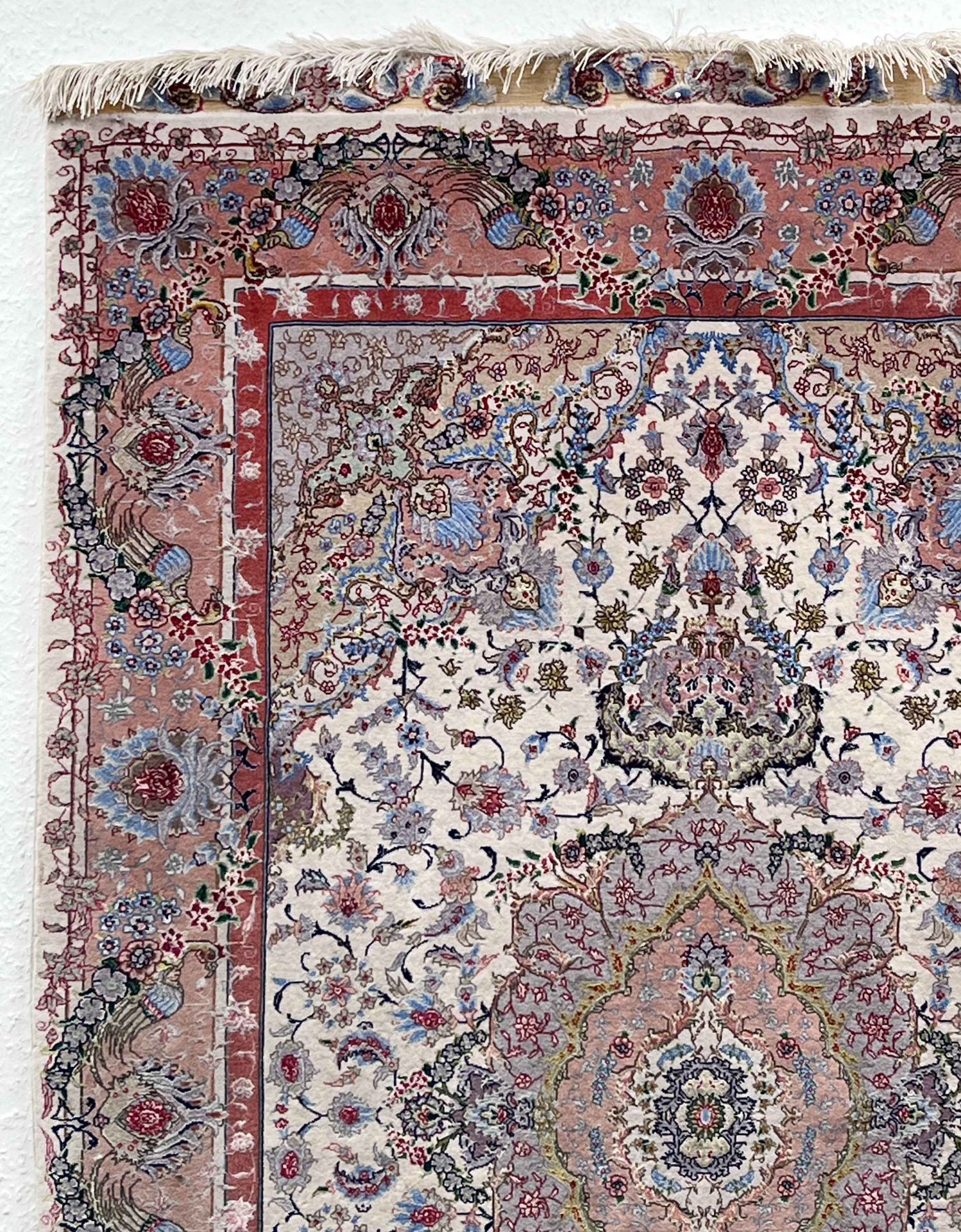 Tabriz. Fine carpet. Circa 1980. - Image 2 of 12