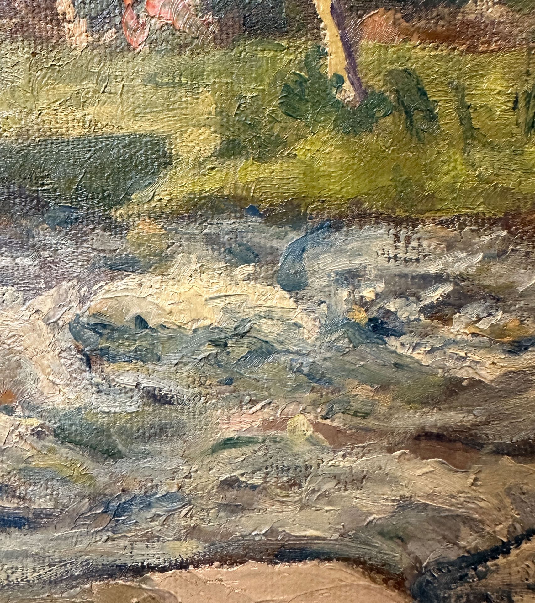 Fred DARGE (1900 - 1978). Flusslandschaft mit Bäumen. - Bild 5 aus 8