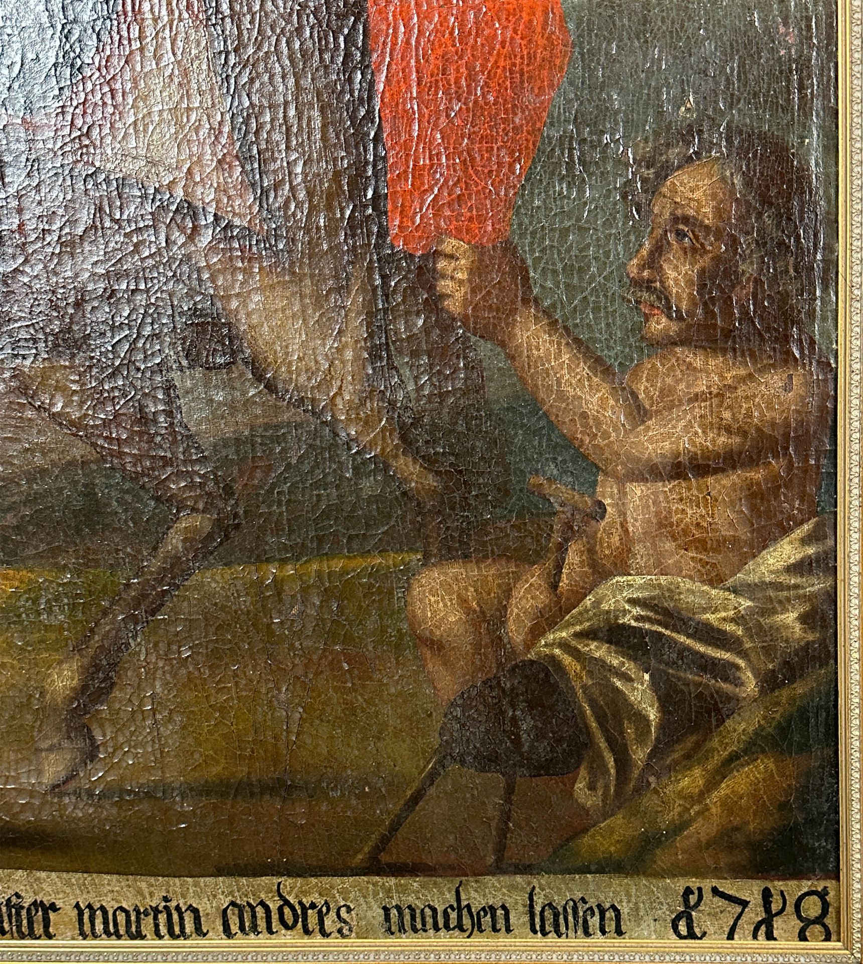 UNSIGNIERT (XVII). Heiliger Sankt Martin. Um 1700. - Bild 7 aus 19