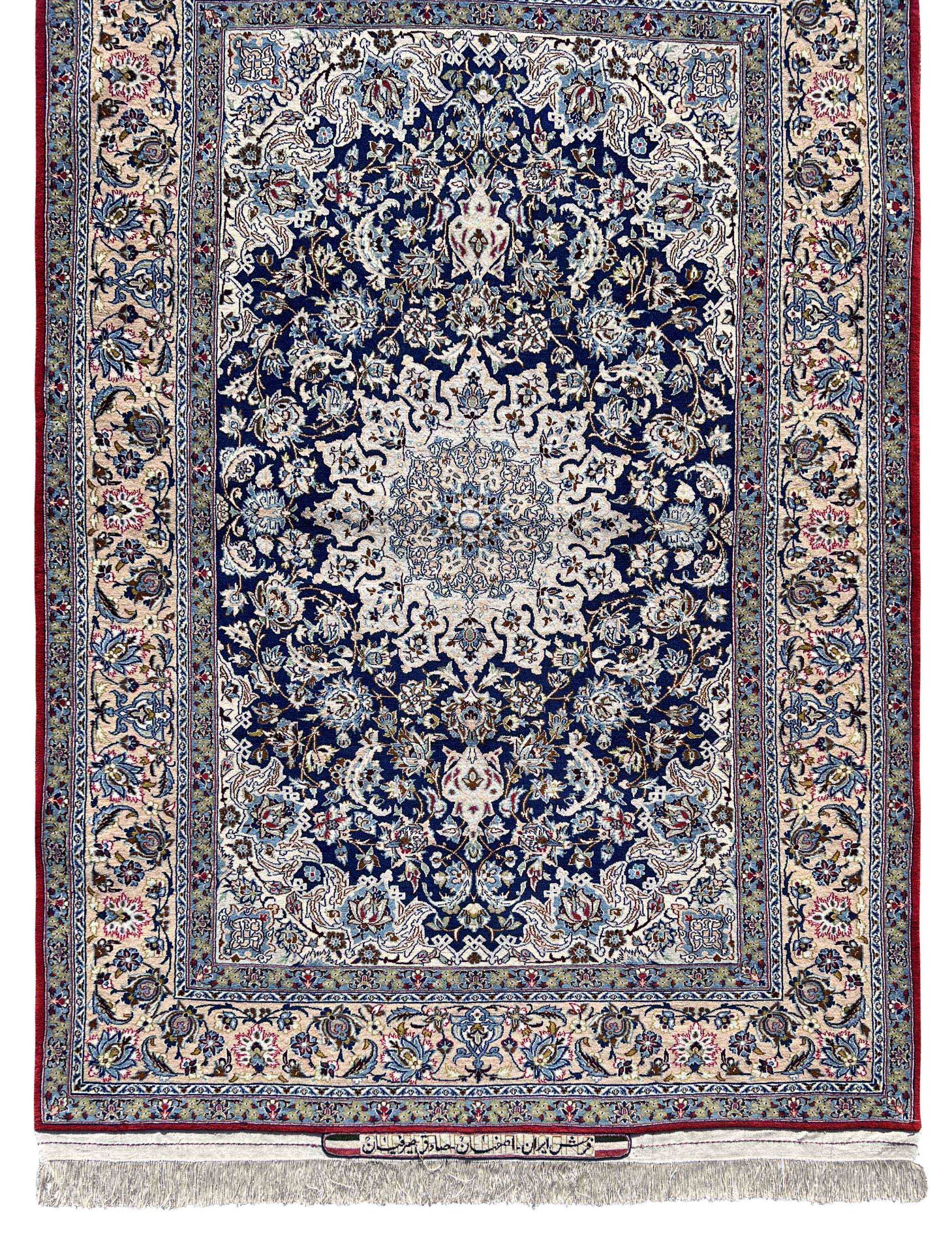 Isfahan. Oriental carpet. Signed. Circa 1960. - Image 3 of 8