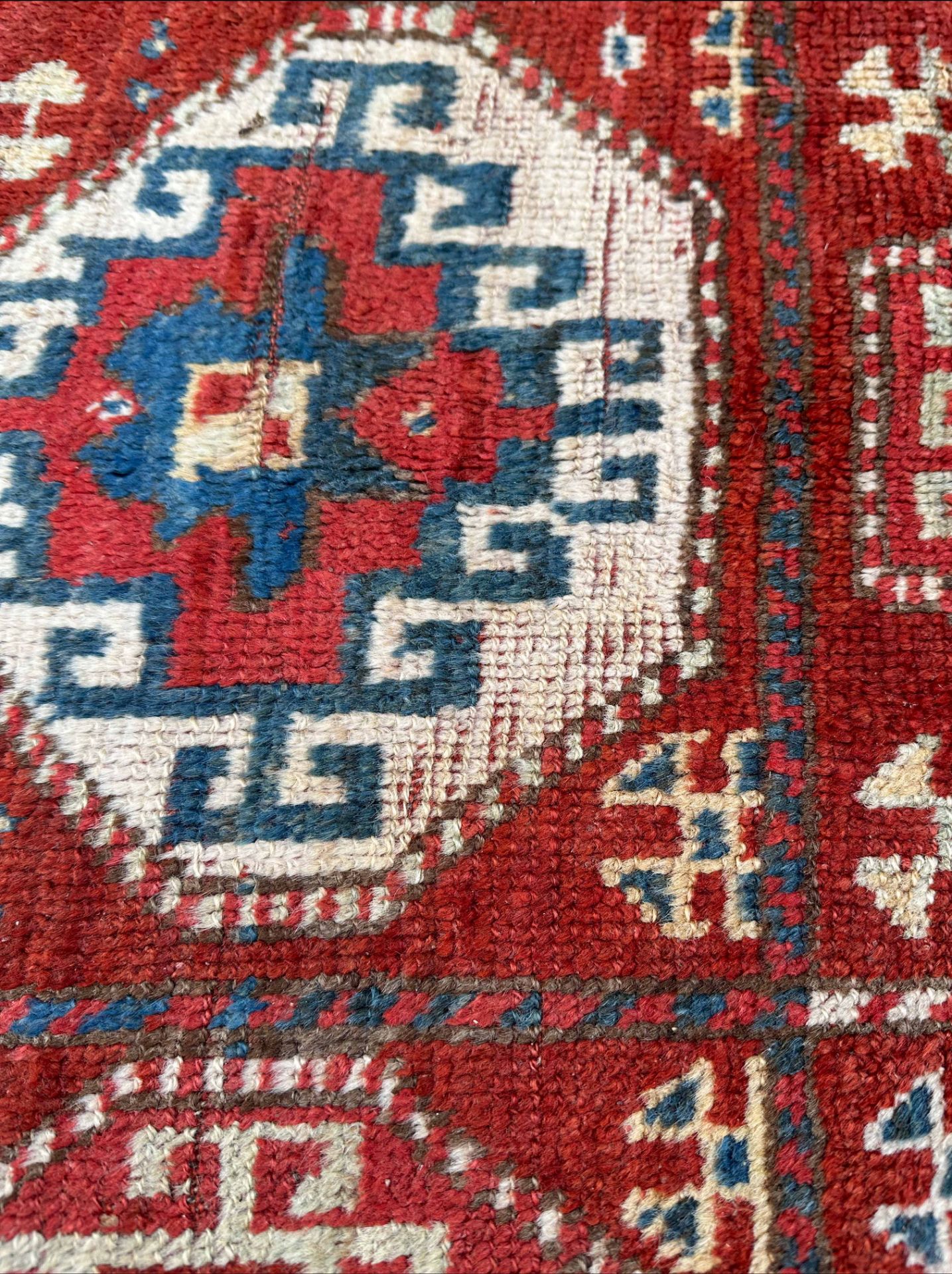 Village rug. Anatolia. Around 1900. - Image 6 of 20