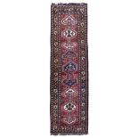 Nasrabath runner. Oriental carpet. Circa 1960.