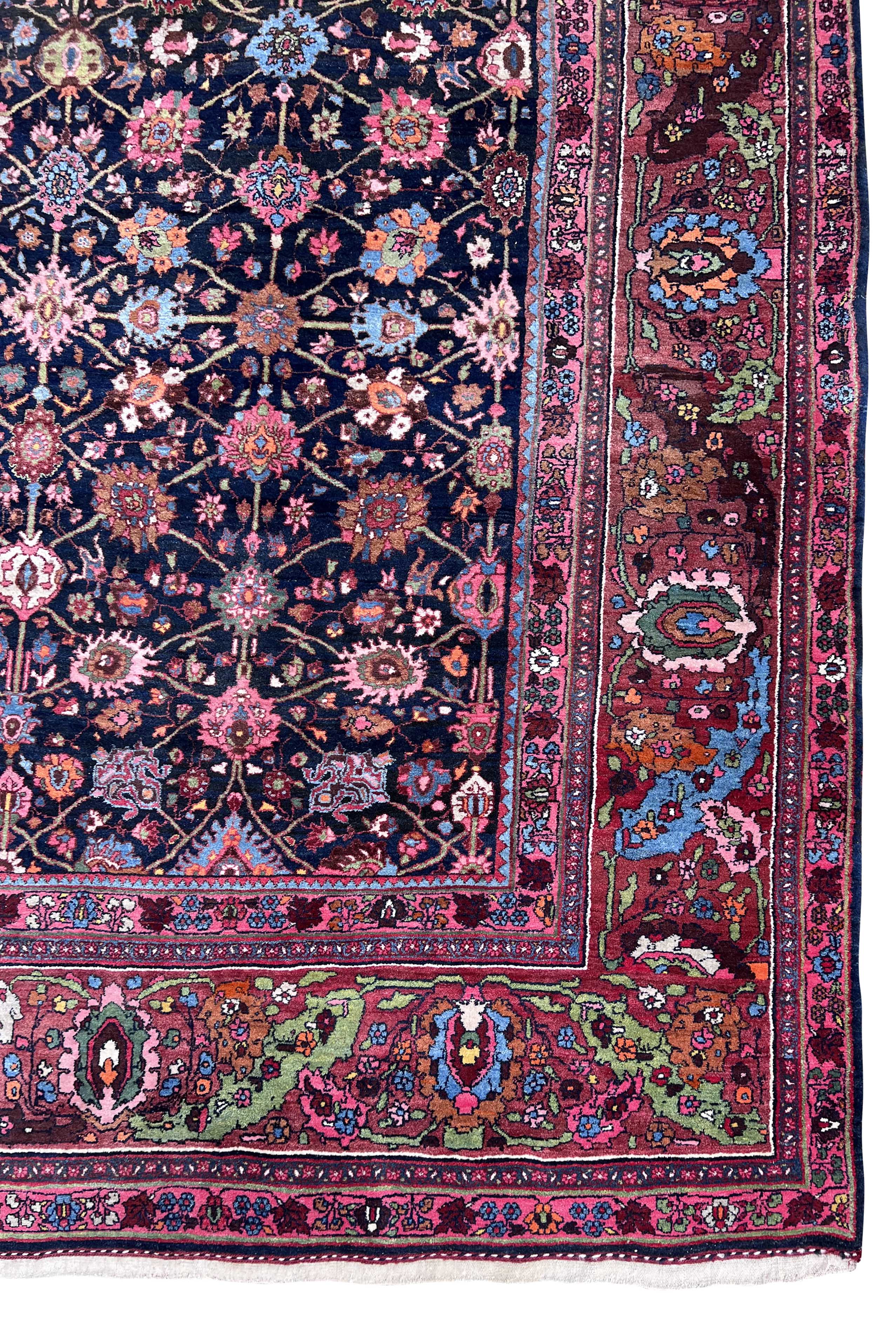 Bidjar. Palace carpet. Circa 1930. - Image 10 of 18