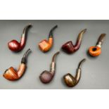 Seven tobacco pipes. Jens ‘Tao’ Nielsen. Paronelli. And others.