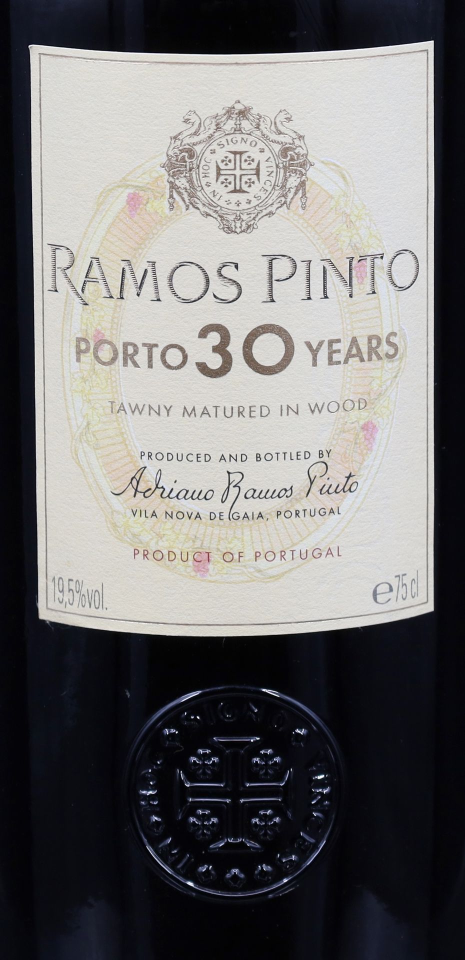 1 bottle of port wine. RAMOS PINTO. 30 years. Tawny Port. Portugal. - Image 4 of 5