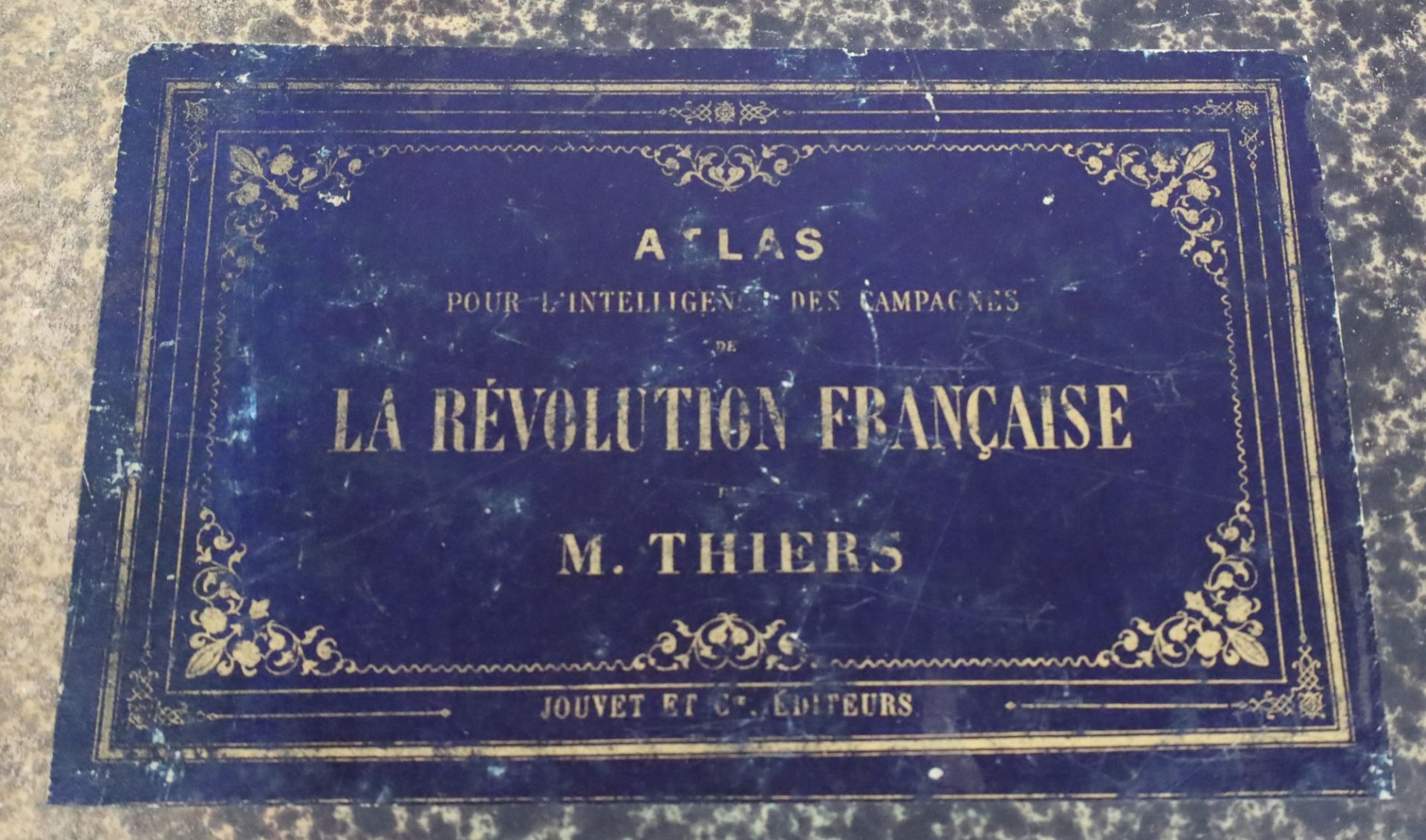 M. THIERS. "Atlas pour l'intelligence des Campagnes de la Révolution Française". - Image 3 of 15