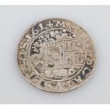 Switzerland Schaffhausen, town of Dicken. Silver coin. 1614.