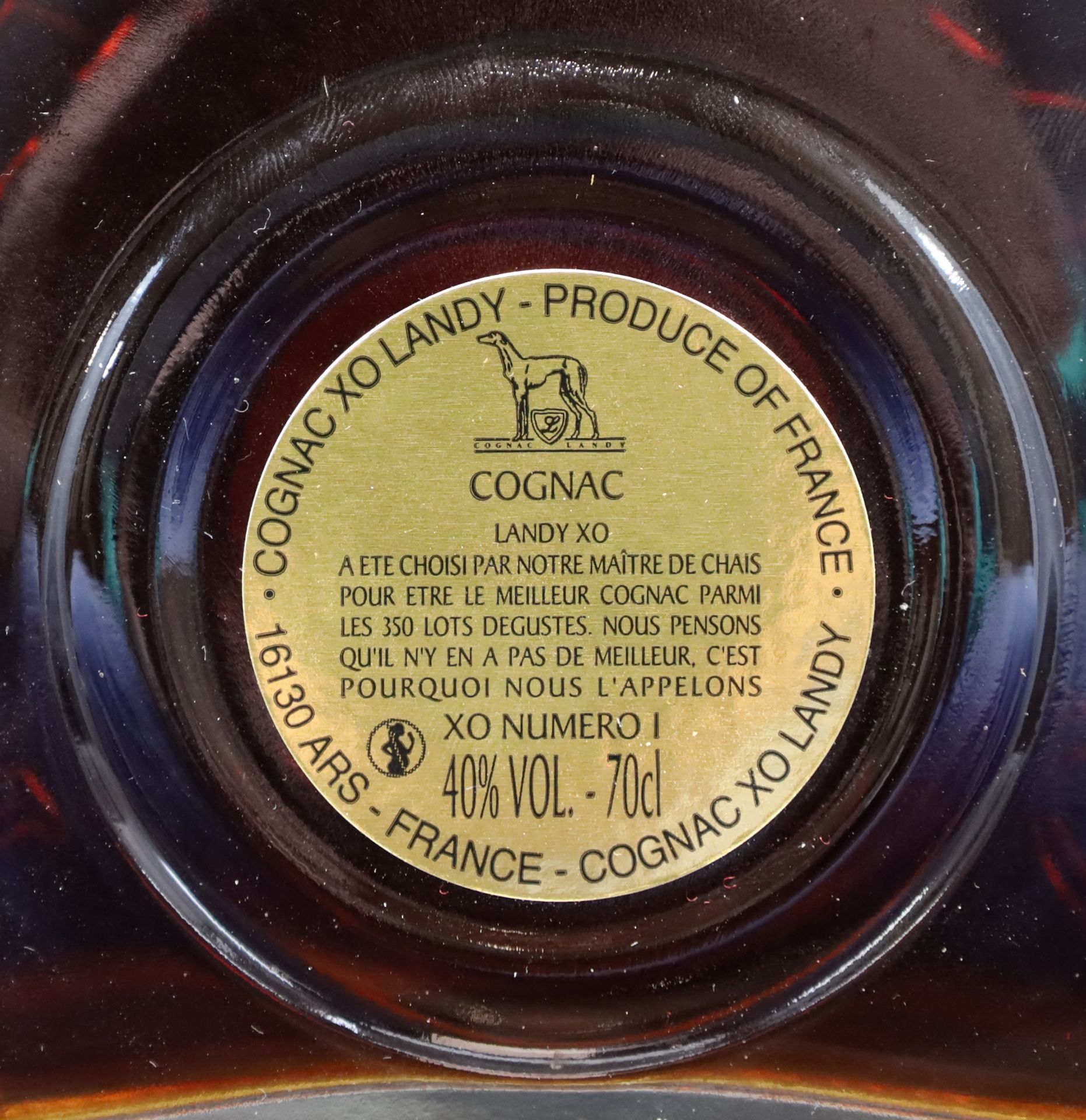 1 bottle of cognac. LANDY. XO No. 1. France. - Image 6 of 7