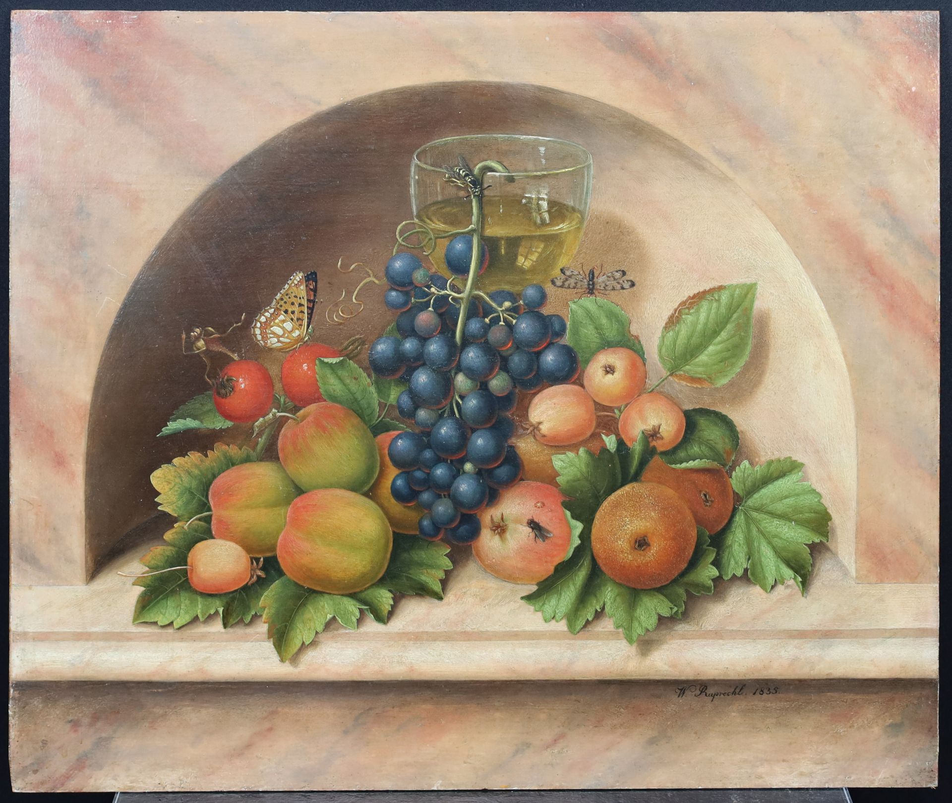 Wilhelm RUPRECHT (1806 - 1870). Fruit still life. 1835. - Image 2 of 13