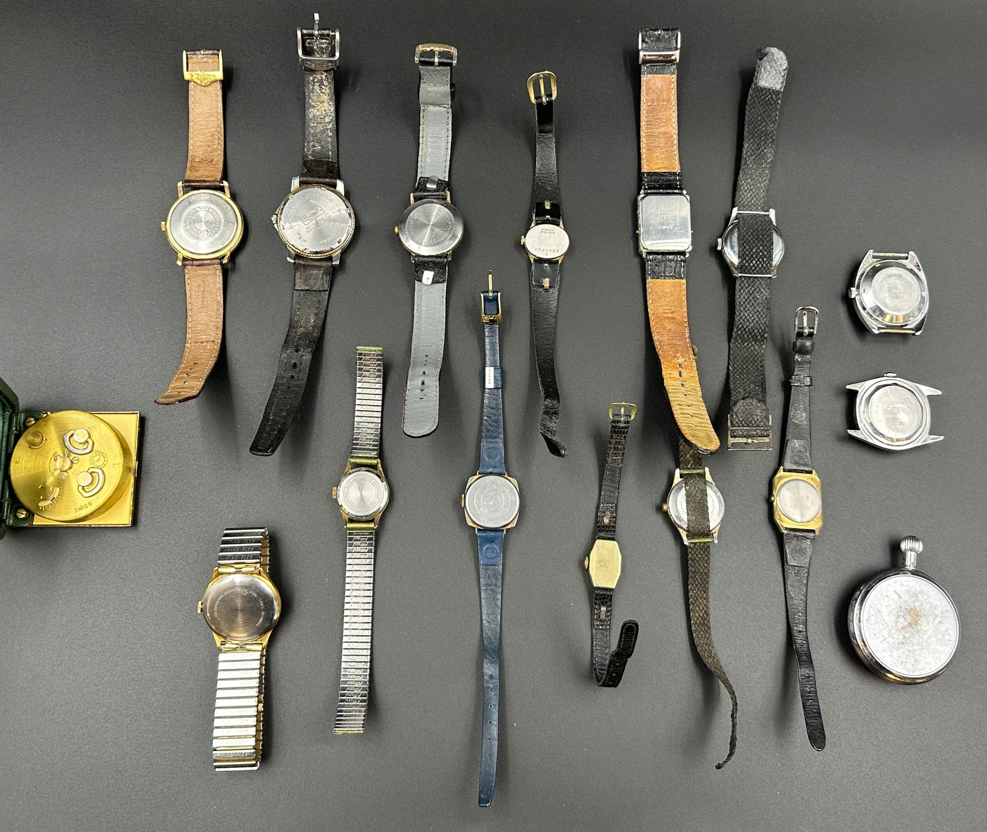 16-piece collection of wristwatches. JUNGHANS. KIENZLE. CASIO etc. - Image 8 of 12