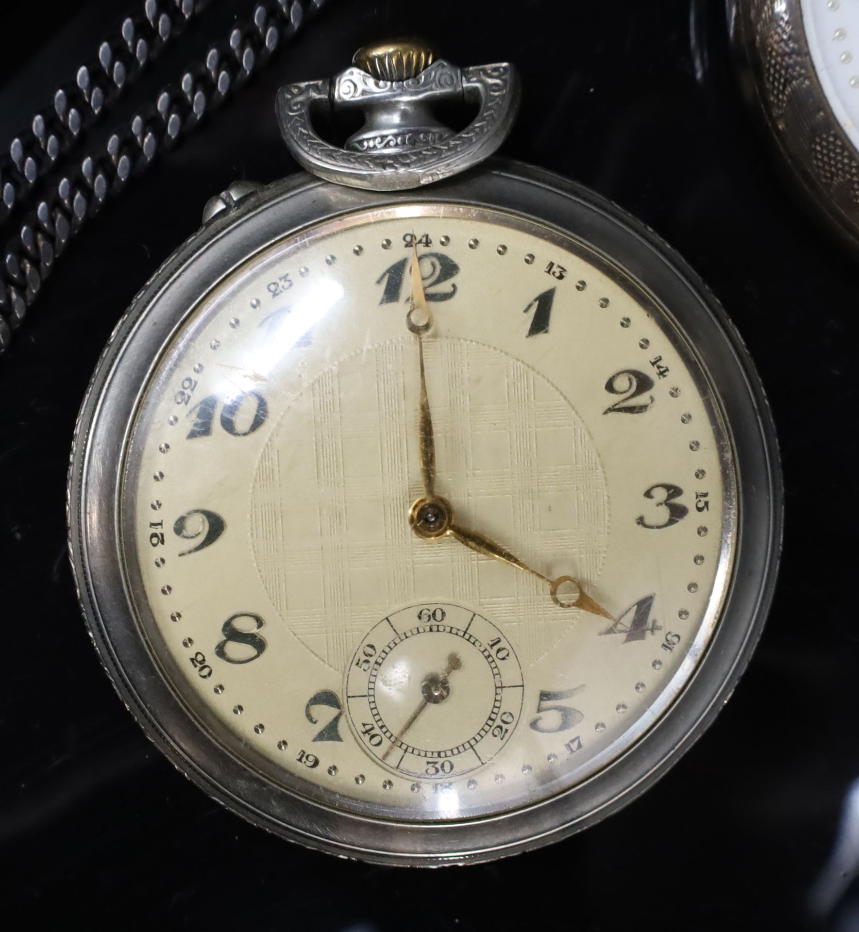 Four different pocket watches. Around 1900. - Image 5 of 18