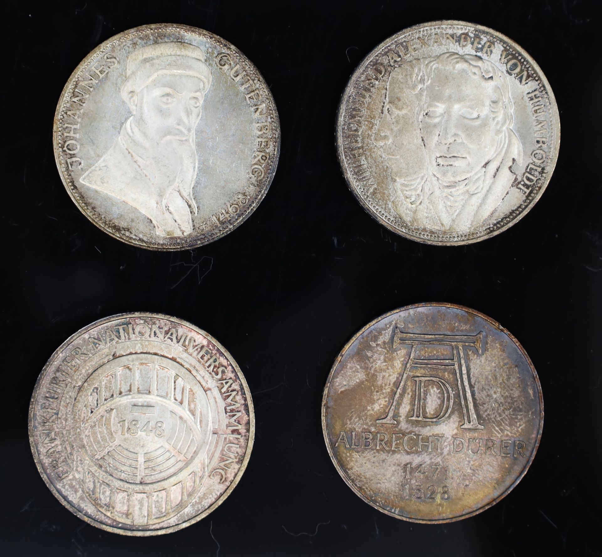 16x "5 Deutsche Mark". Gedenkmünzen. Silber. - Bild 9 aus 11