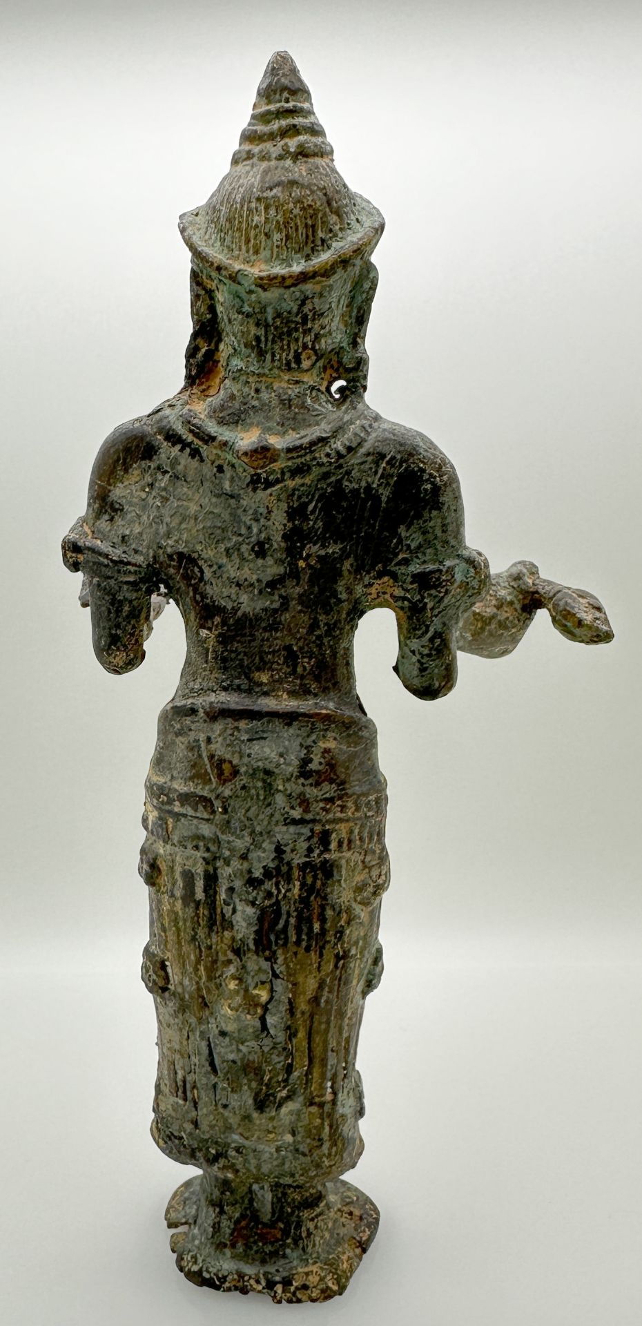 KHMER- Bronze. Wohl Göttin Uma. - Bild 3 aus 7