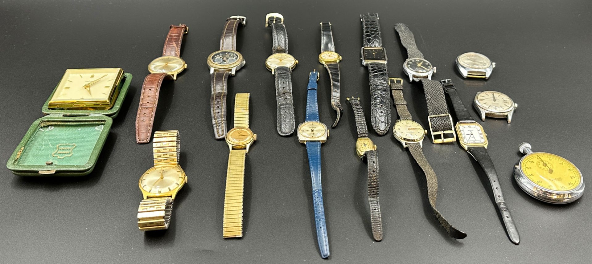 16-piece collection of wristwatches. JUNGHANS. KIENZLE. CASIO etc. - Image 3 of 12