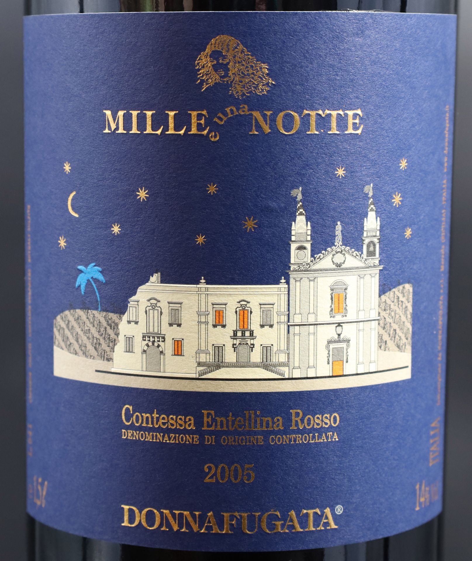 1 bottle of red wine. DONNAFUGATA. Mille e una Notte. Magnum. 2005. Italy. - Image 3 of 5