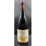 1 bottle of red wine. CHÂTEAU LA NERTHE. Cuvée des Cadettes. 1999. France.