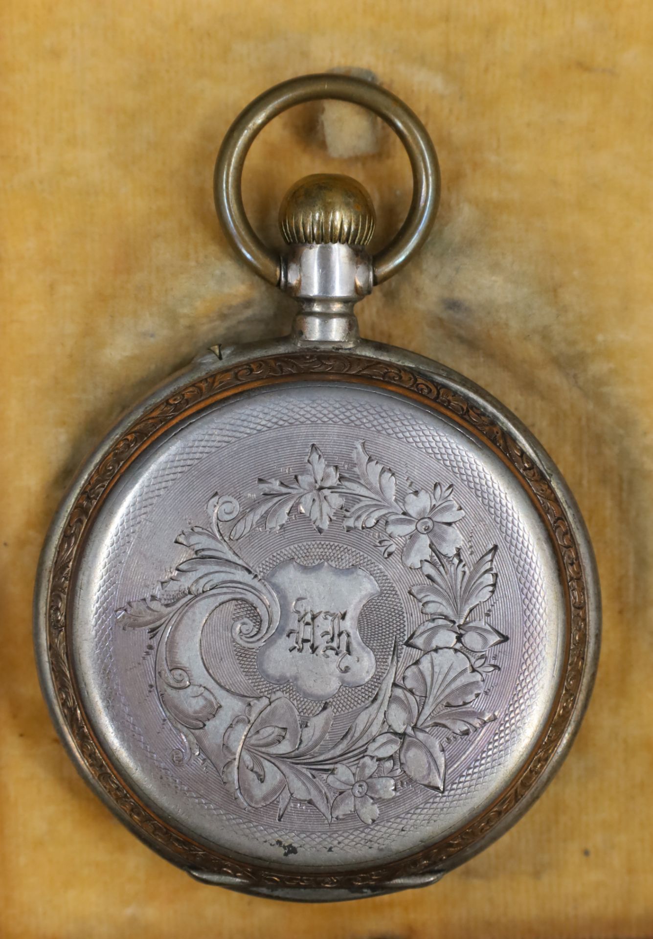 Four different pocket watches. Around 1900. - Image 7 of 18