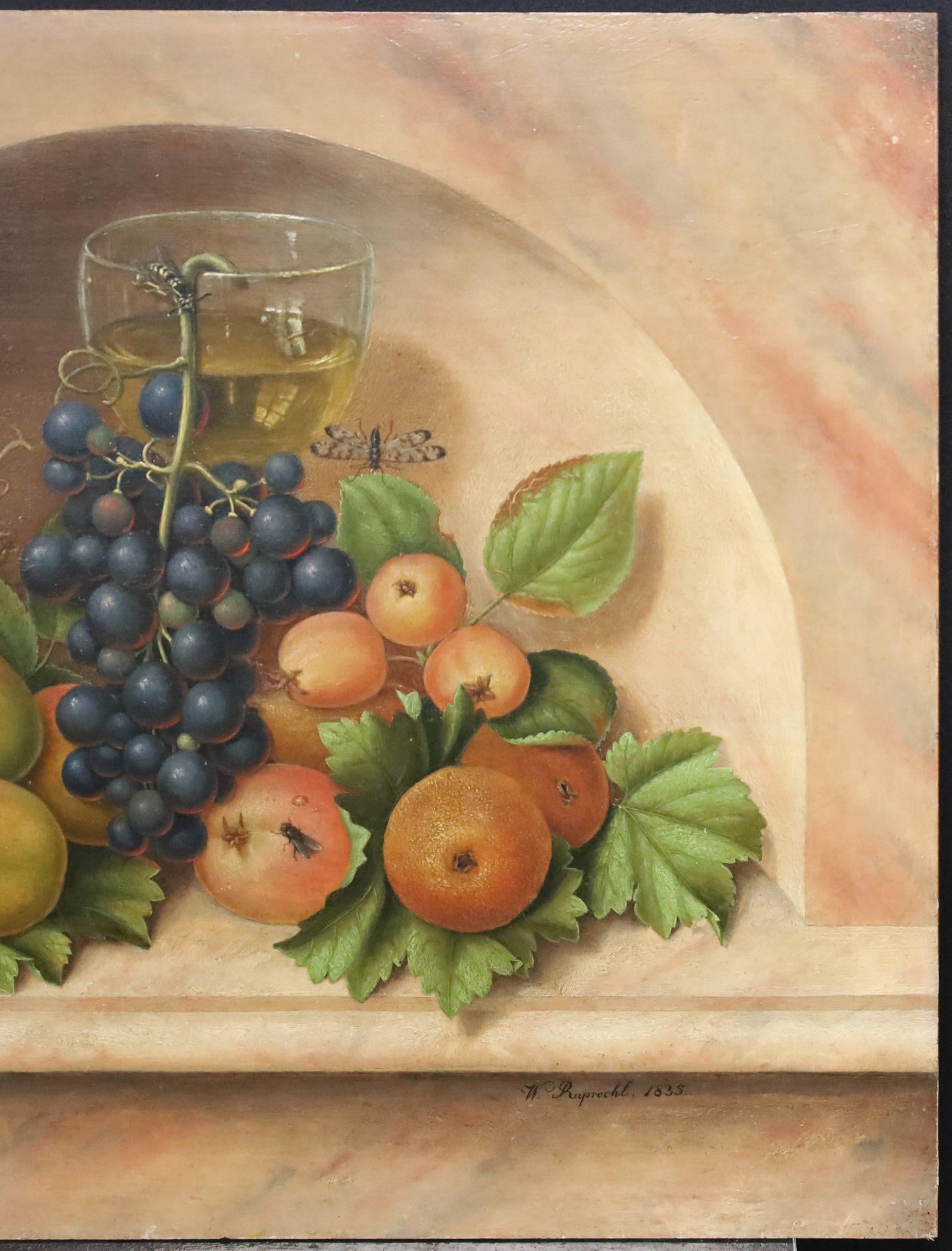 Wilhelm RUPRECHT (1806 - 1870). Fruit still life. 1835. - Image 4 of 13