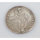 1/3 Reichstaler. Imperial thaler. Duchy of Brunswick and Lüneburg. Silver coin. 1692.