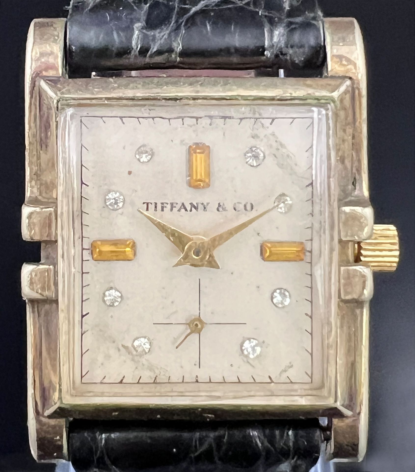 TIFFANY & CO. Armbanduhr. Um 1940. - Bild 2 aus 6