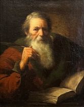 Rembrandt VAN RIJN (1606 - 1669) Kopie nach. "Thomas der Apostel (Der Architekt)".
