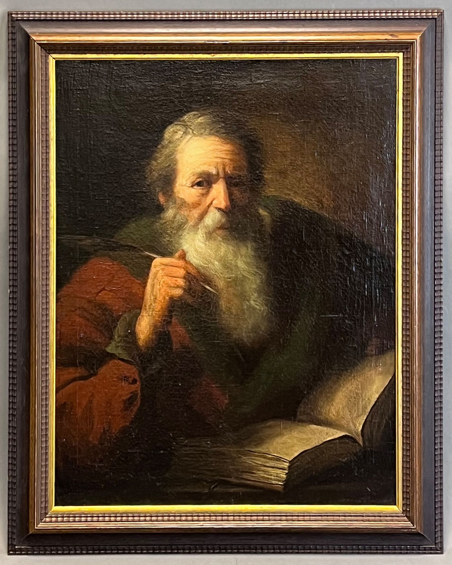 Rembrandt VAN RIJN (1606 - 1669) Copy after. "St Thomas the Apostle (The Architect)". - Image 2 of 19