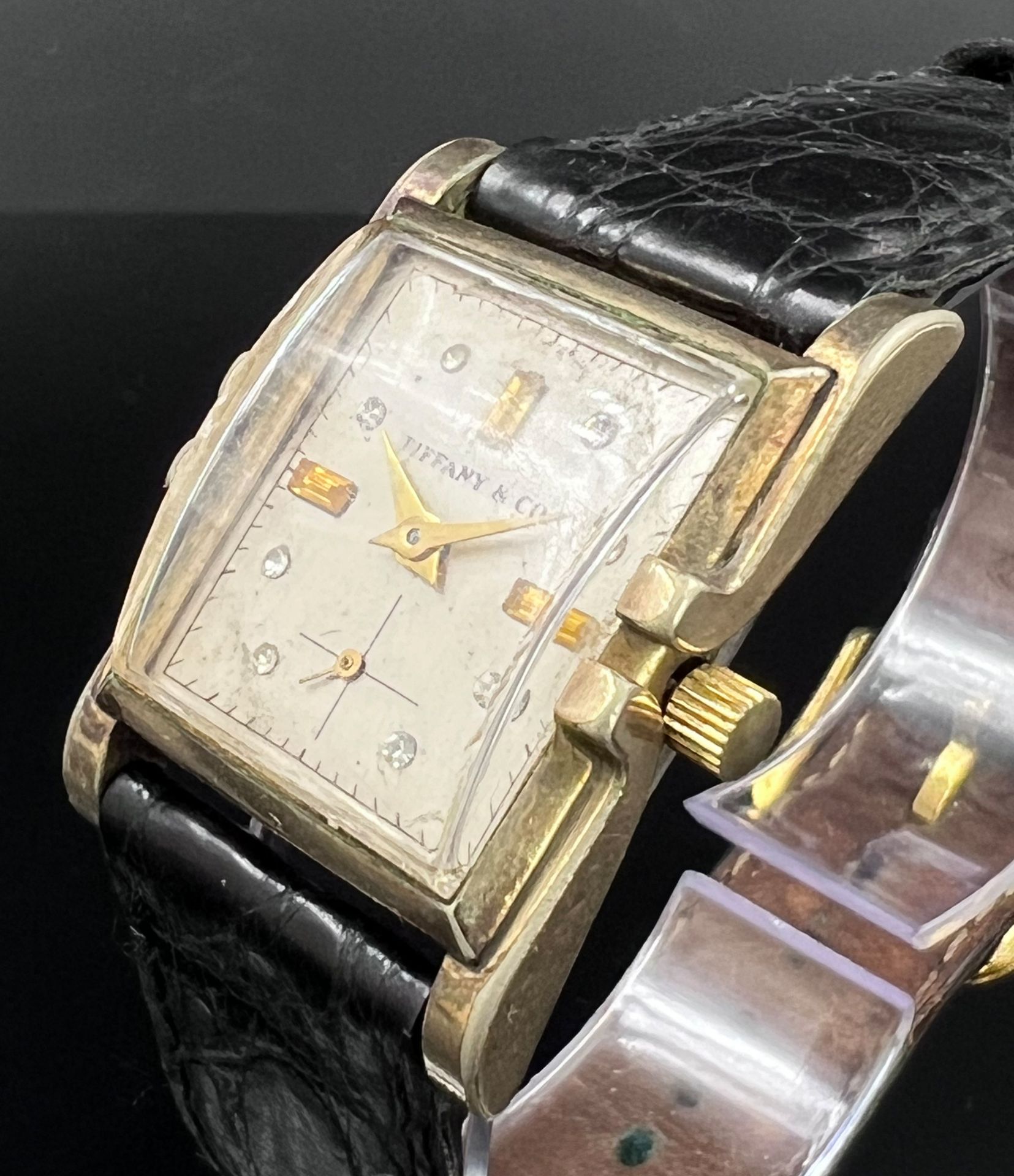 TIFFANY & CO. Armbanduhr. Um 1940. - Bild 3 aus 6